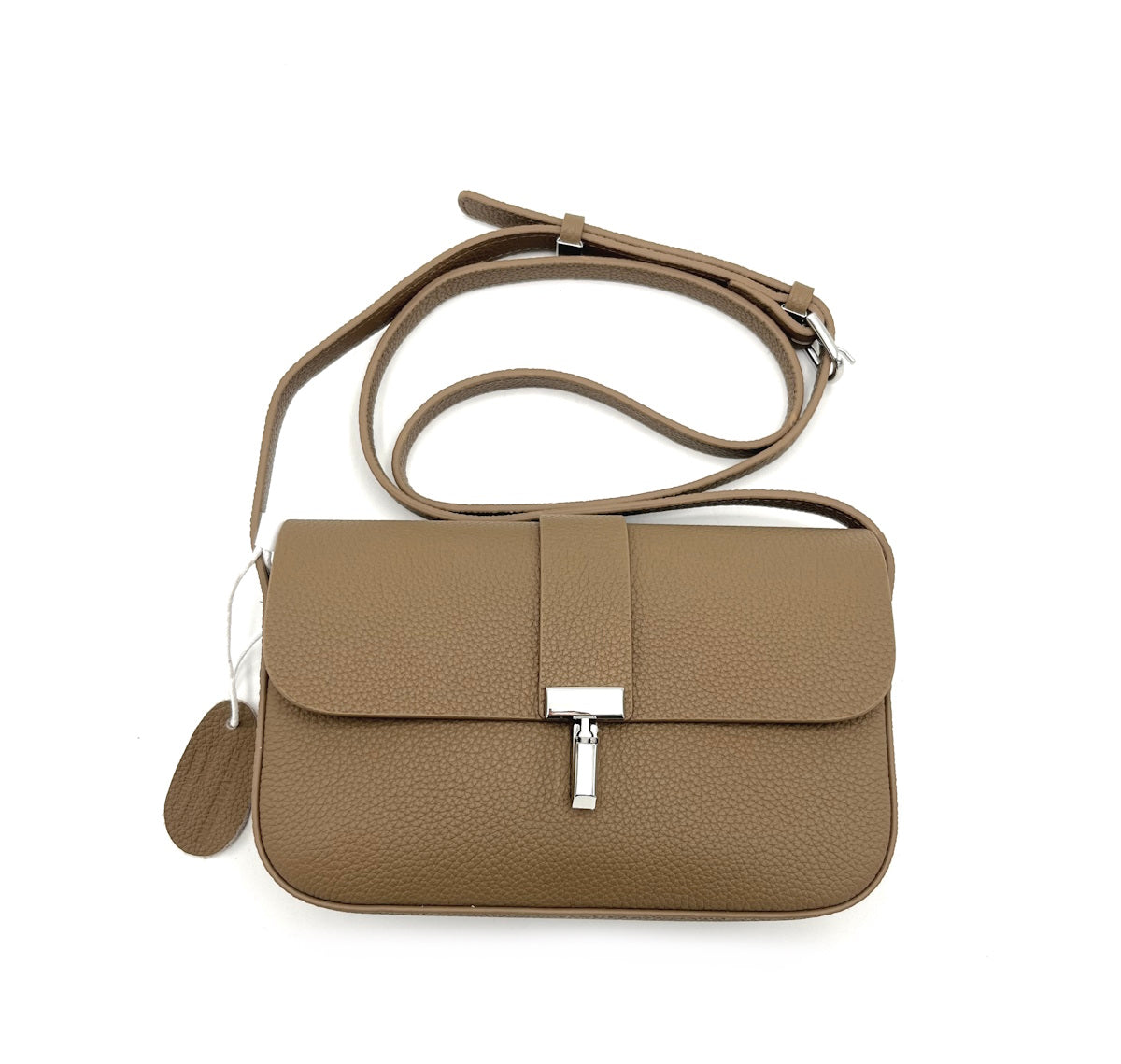 Genuine leather mini shoulder bag, Suie Valentini, art. 2502.412