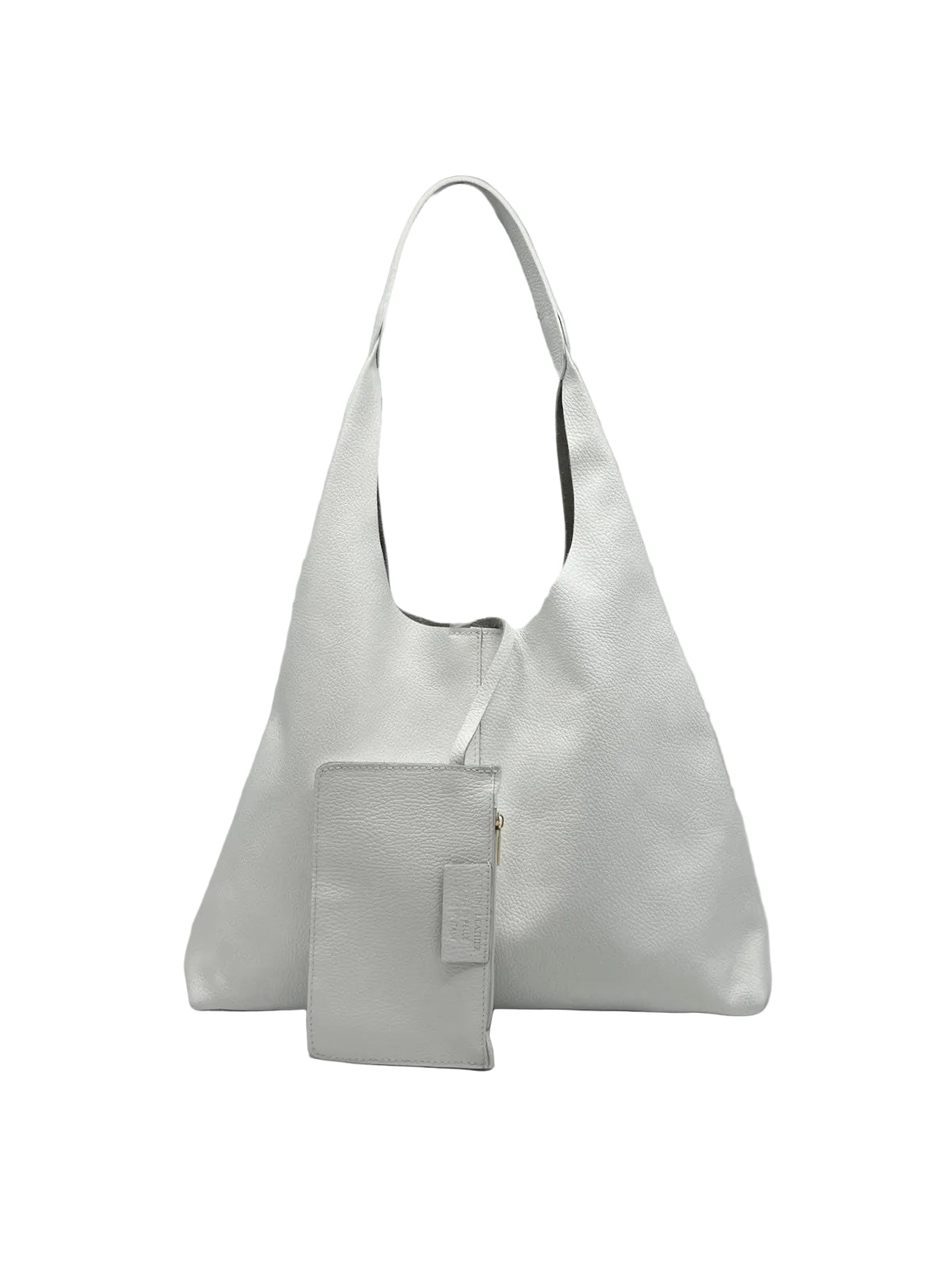 Women's Genuine Leather Hobo Bag, Made in Italy, art. 112710