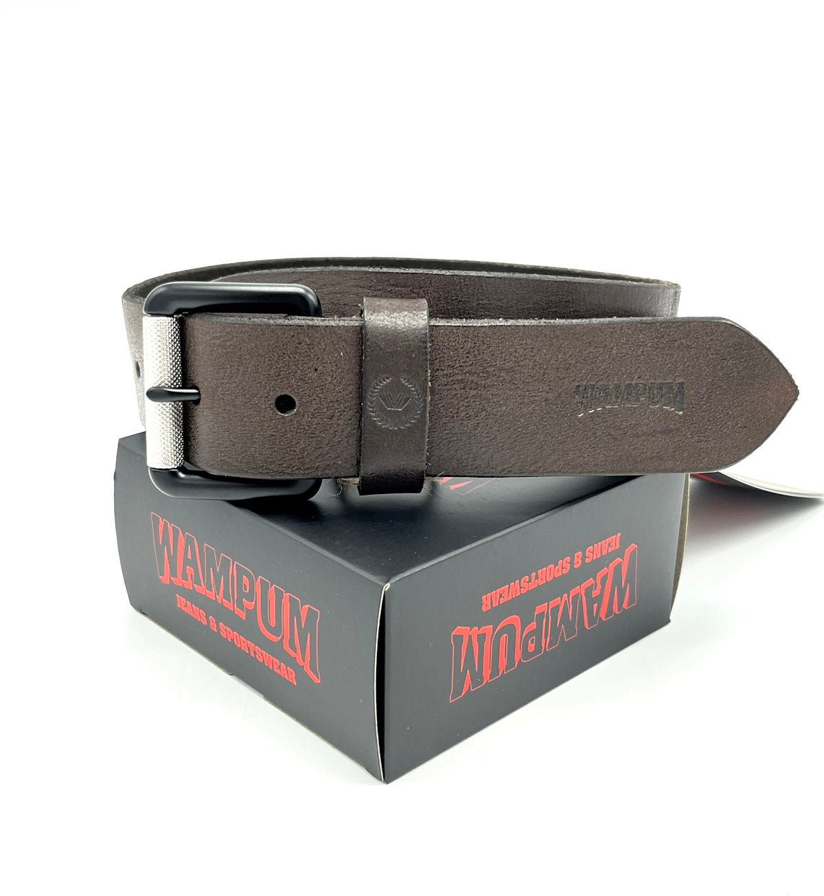 Genuine leather belt, Brand Wampum, art. IDK507/40