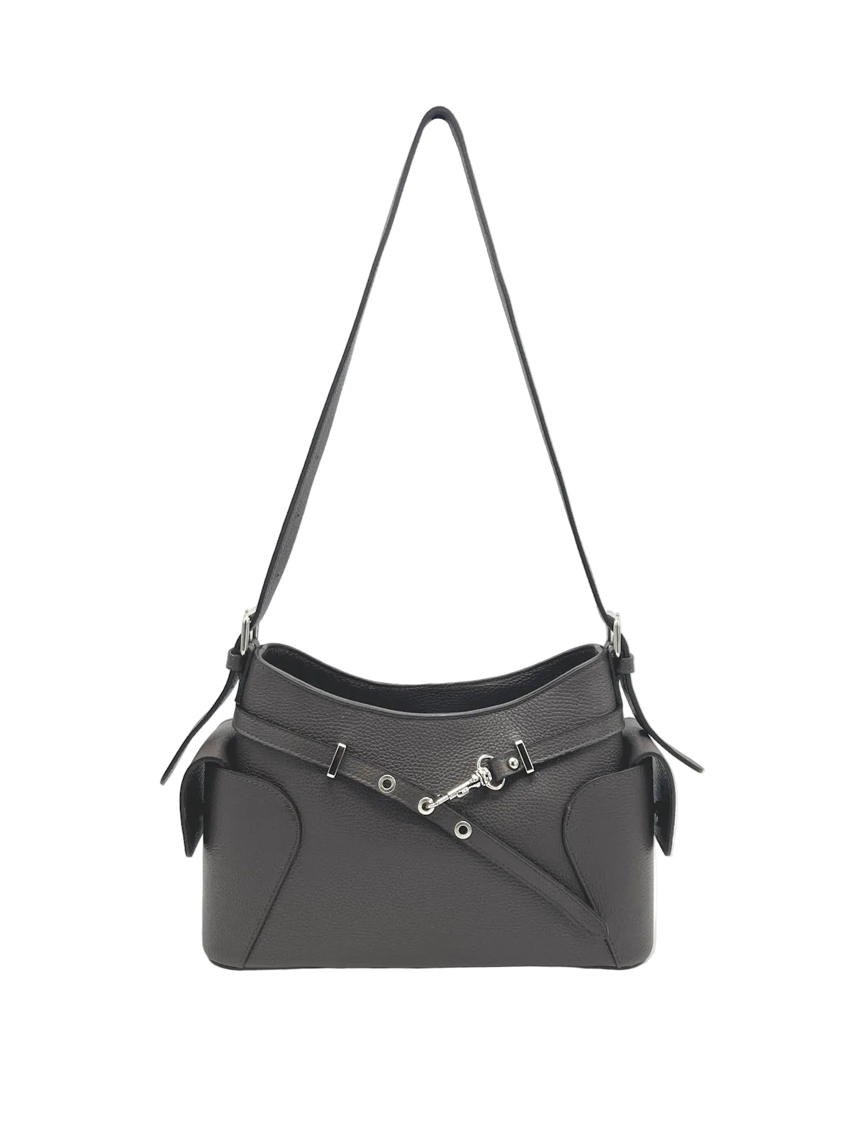 Women's Genuine Leather Shoulder Bag, Made in Italy, art. 112713