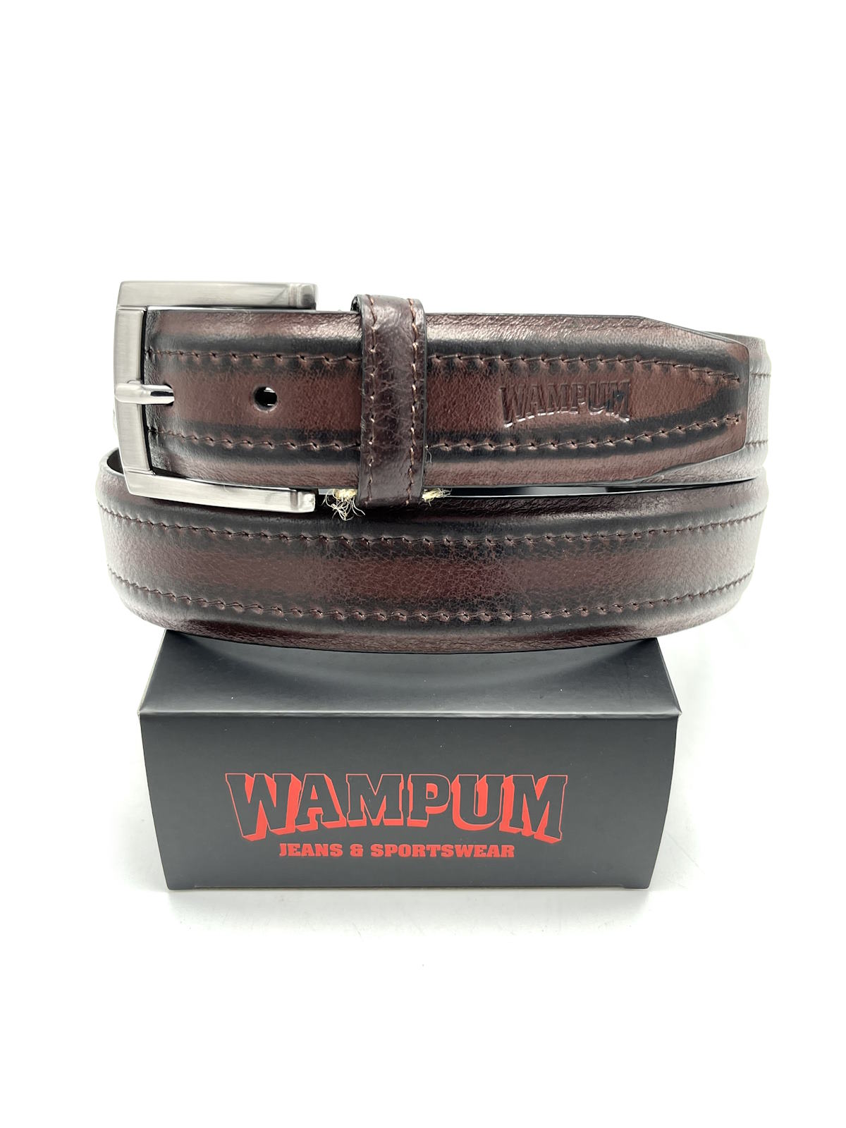 Genuine leather belt, Brand Wampum, art. IDK504/35