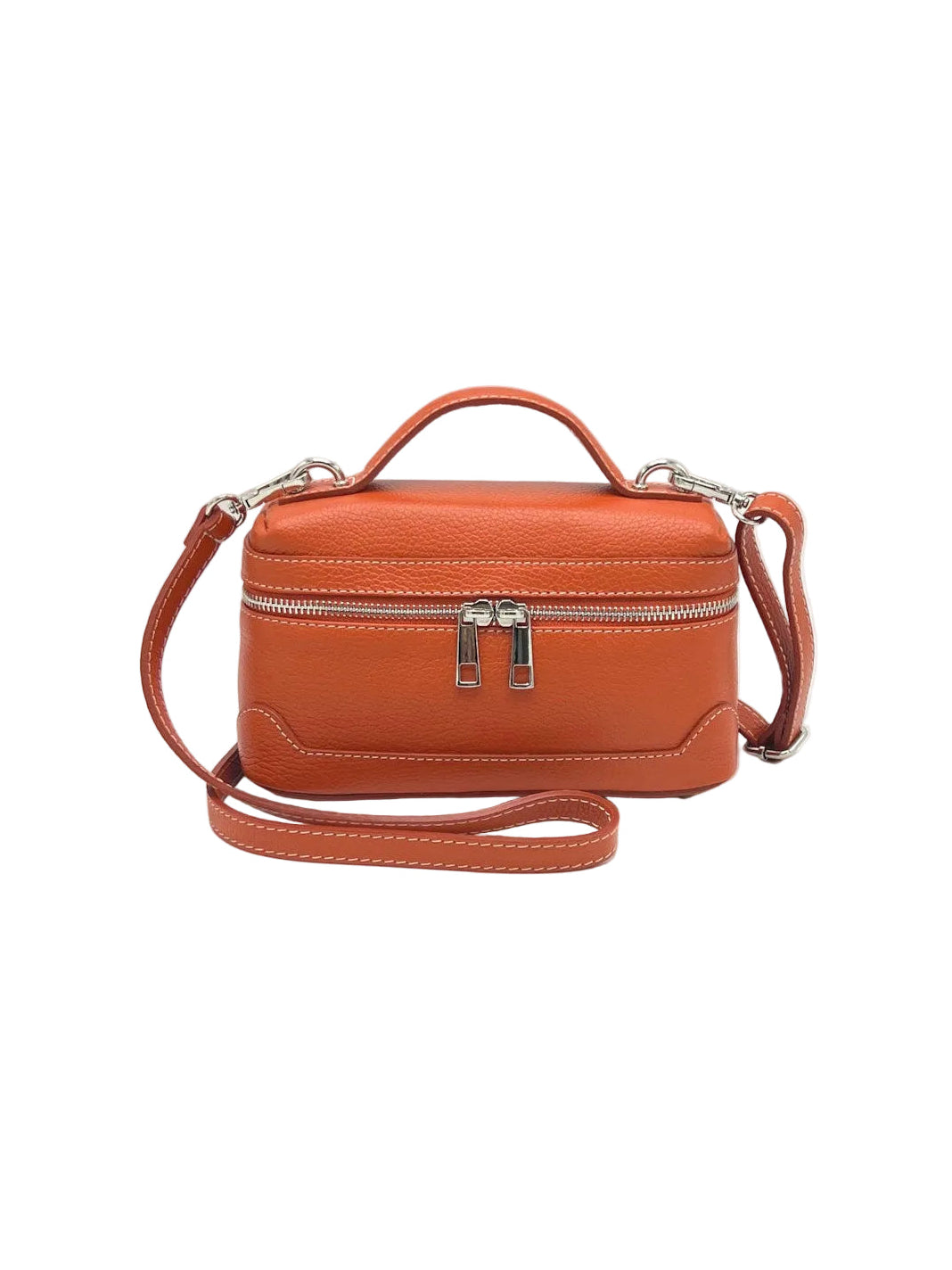 Women's Genuine Leather Shoulder Bag, Made in Italy, art. 112715