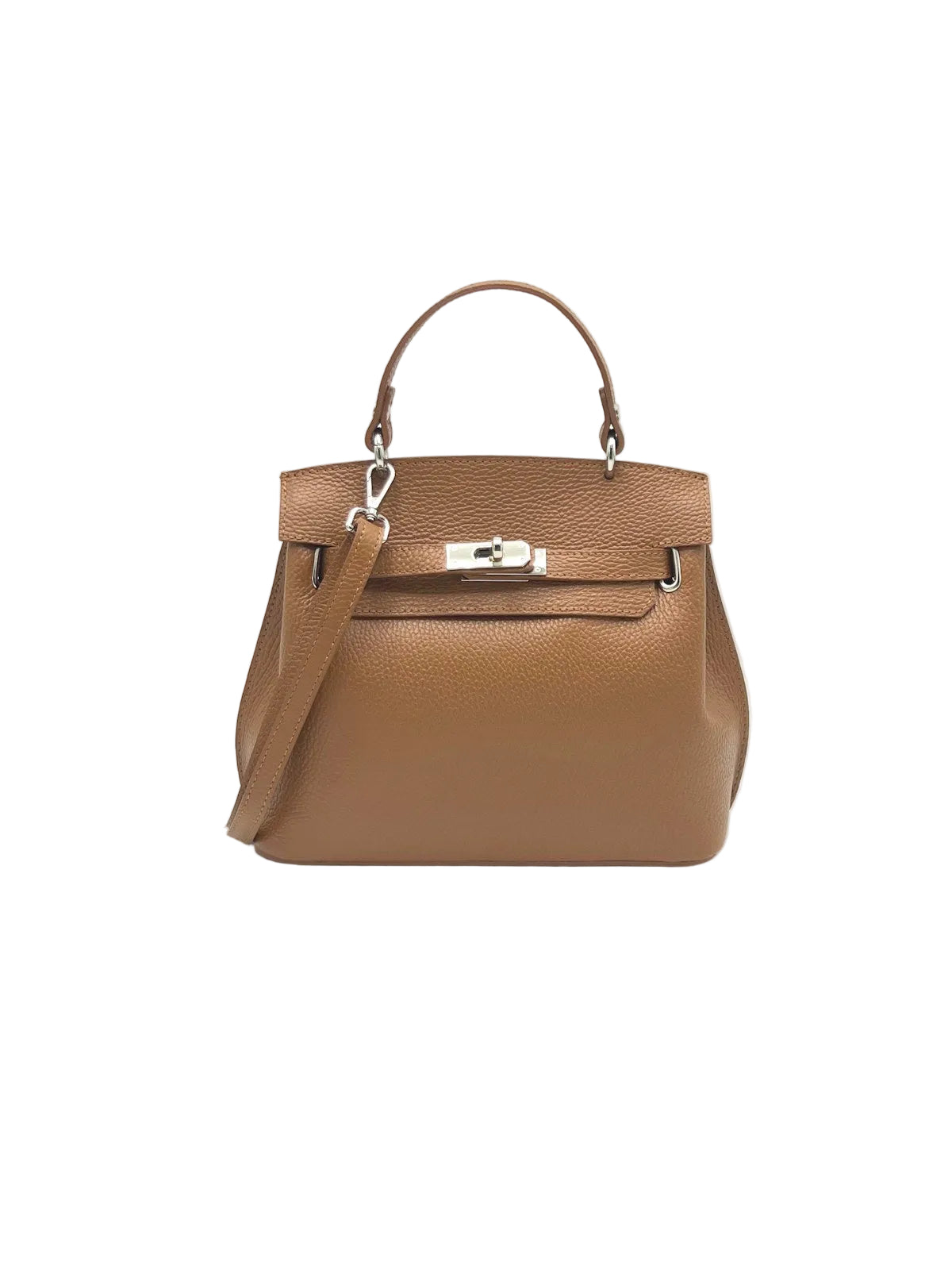 Women's Genuine Leather Shoulder Bag, Made in Italy, art. 112718
