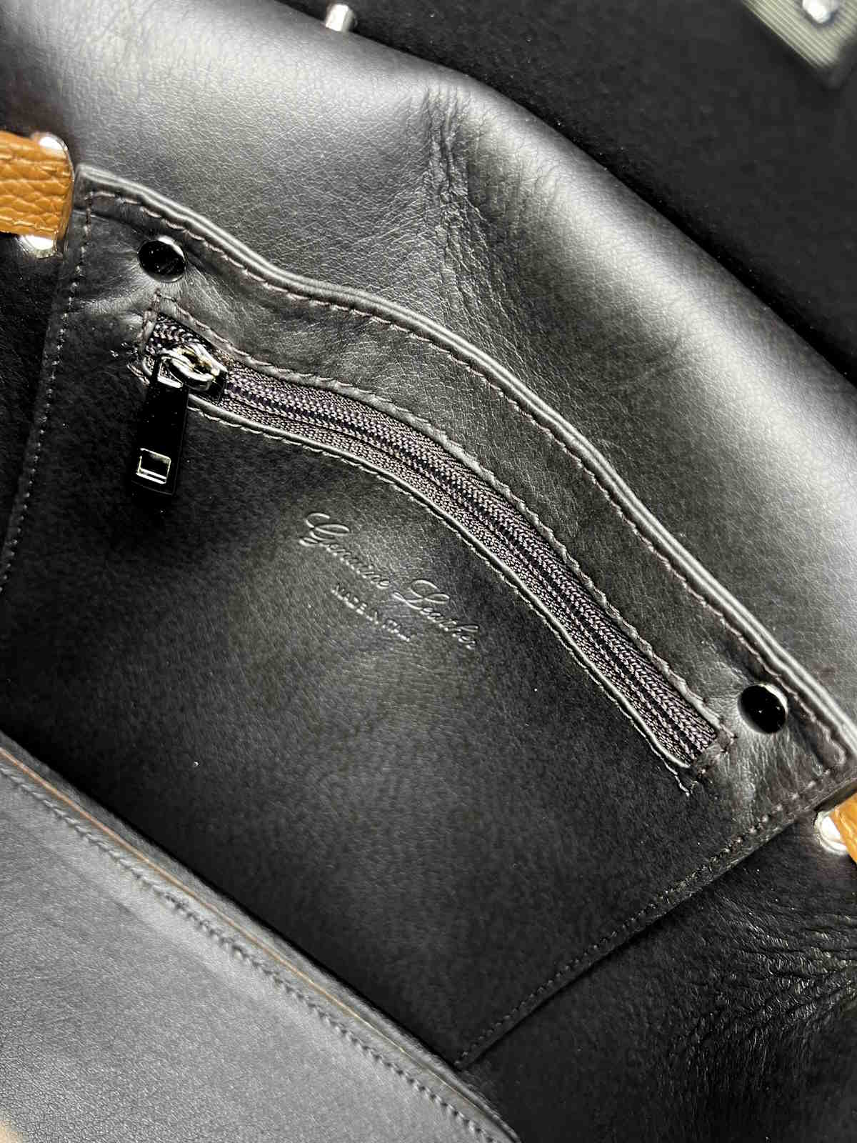 Women's Genuine Leather Shoulder Bag, Made in Italy, art. 112718