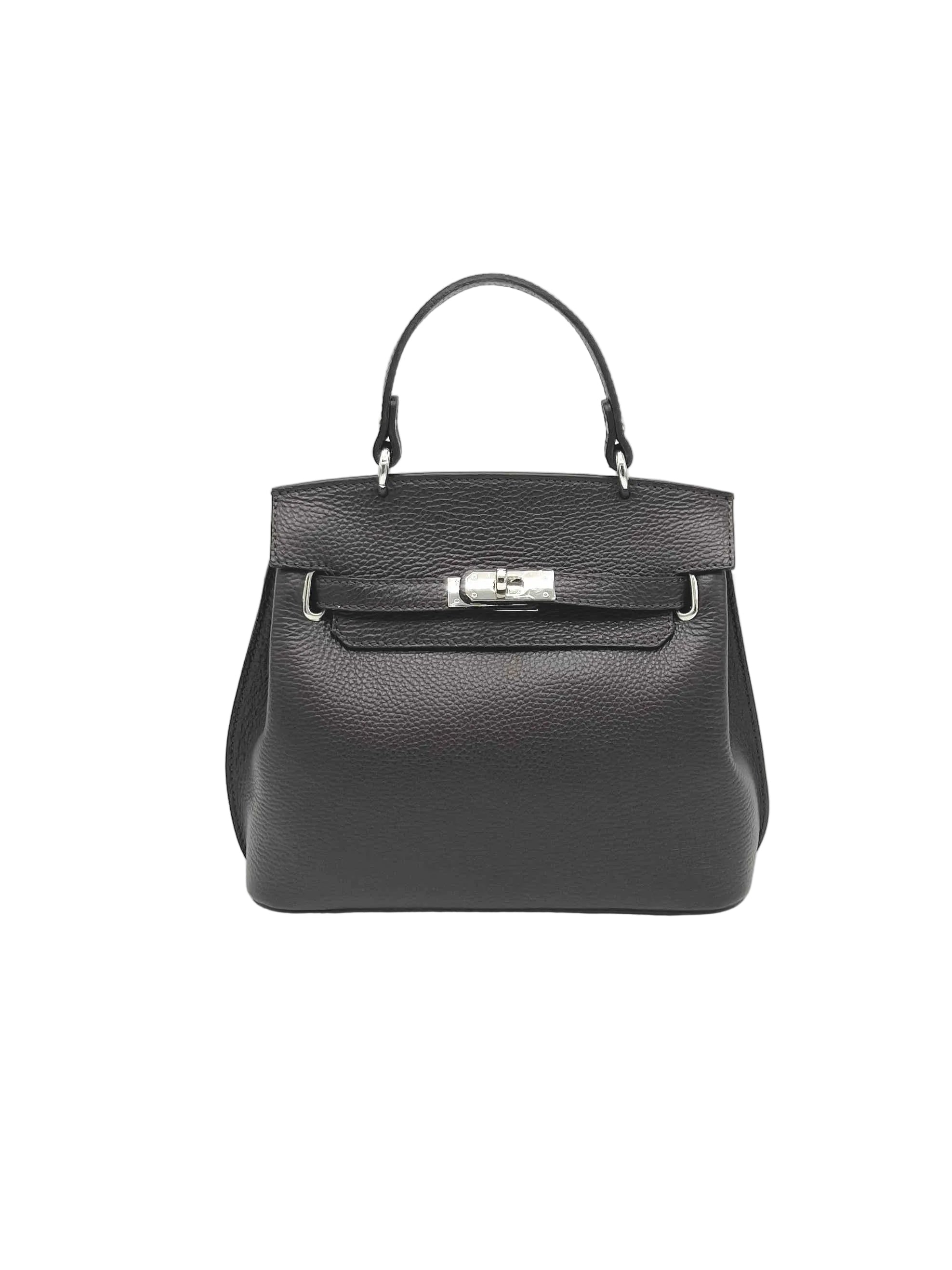 Women's Genuine Leather Shoulder Bag, Made in Italy, art. 112718