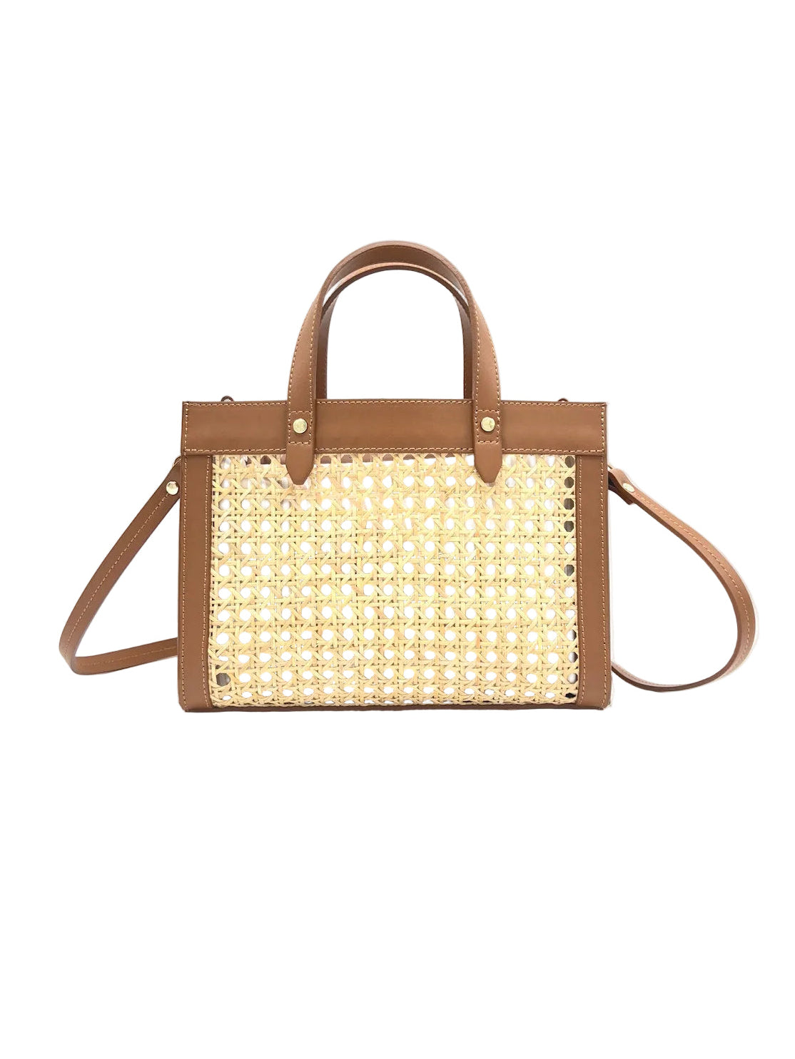 Summer Collection, Genuine Leather and Straw Handbag, Made in Italy, art. 112714