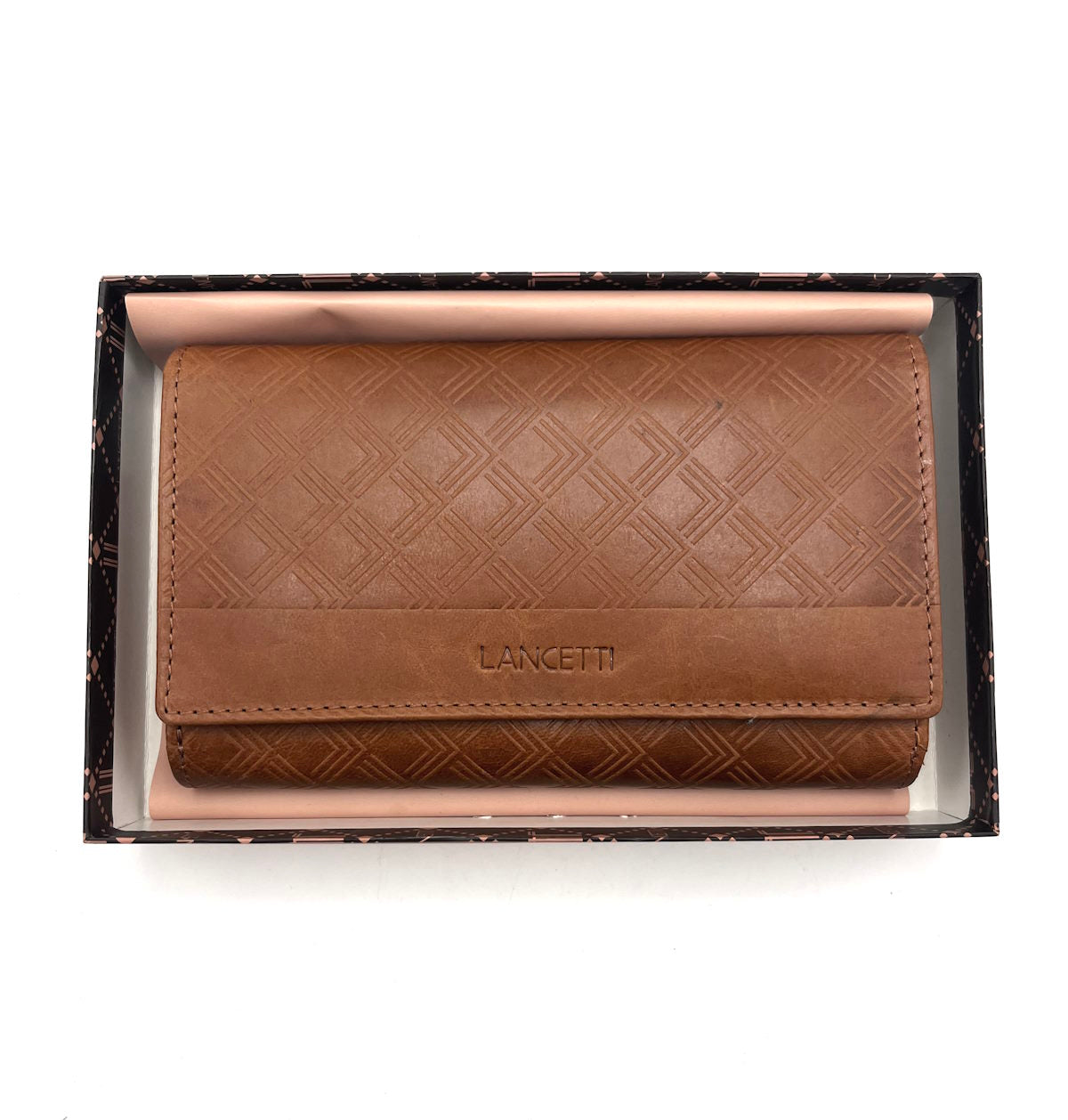 Genuine leather wallet, Brand Lancetti, art. LL23765-30