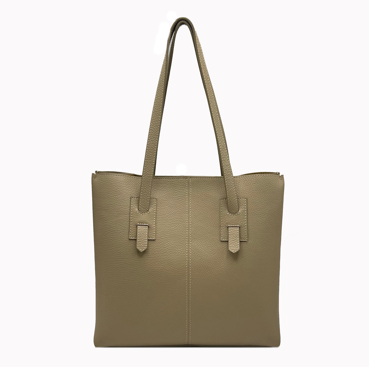 Genuine leather tote bag, Made in Italy, art. 112473