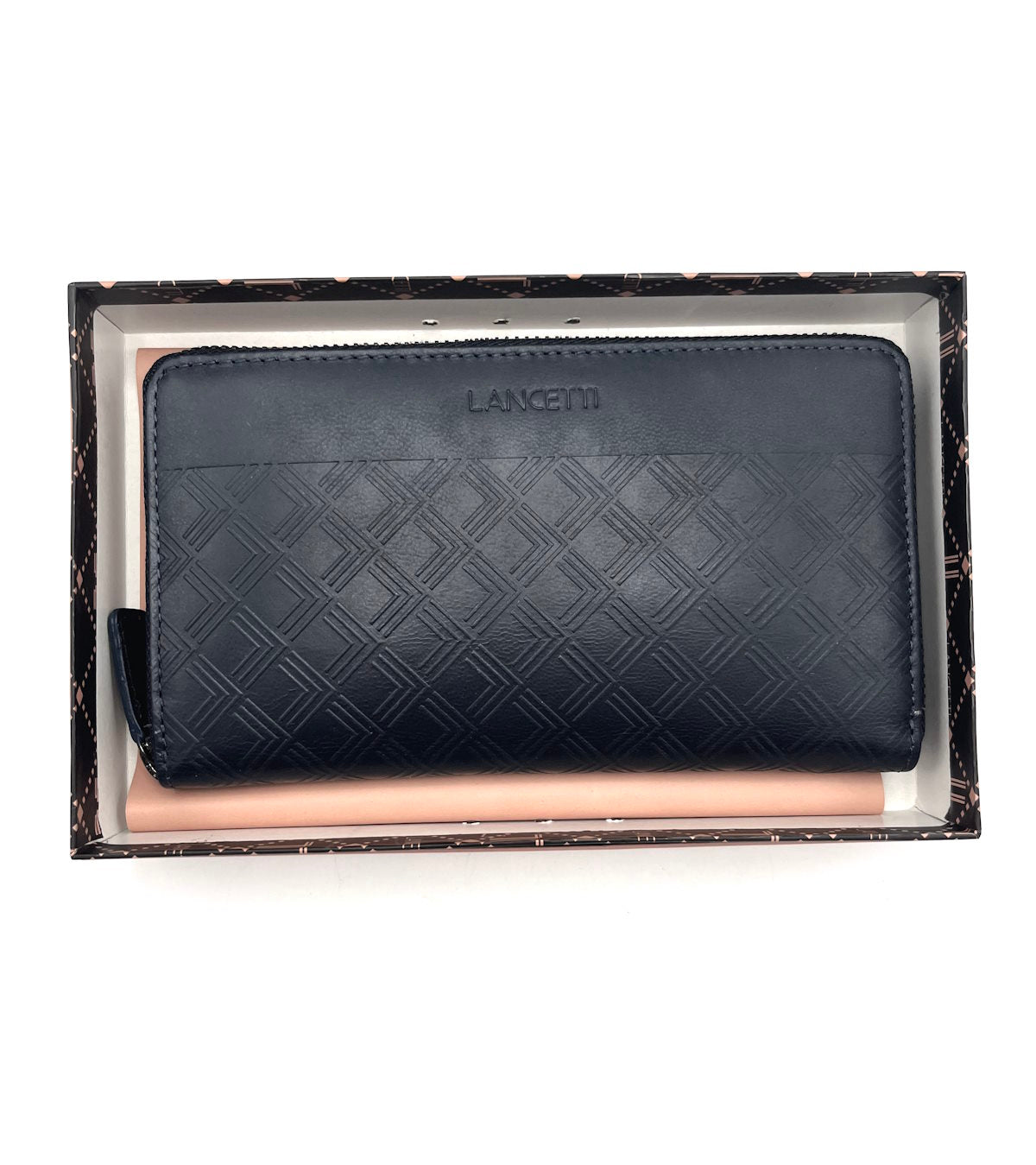 Genuine leather wallet, Brand Lancetti, art. LL23765-38