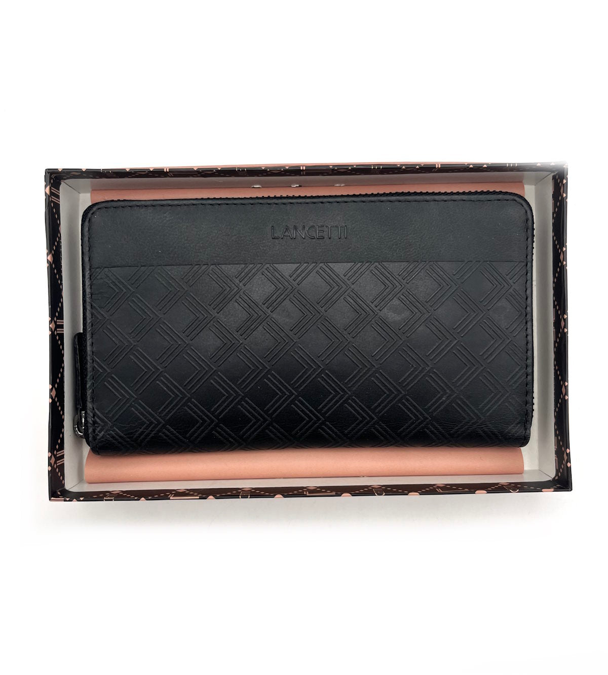 Genuine leather wallet, Brand Lancetti, art. LL23765-38