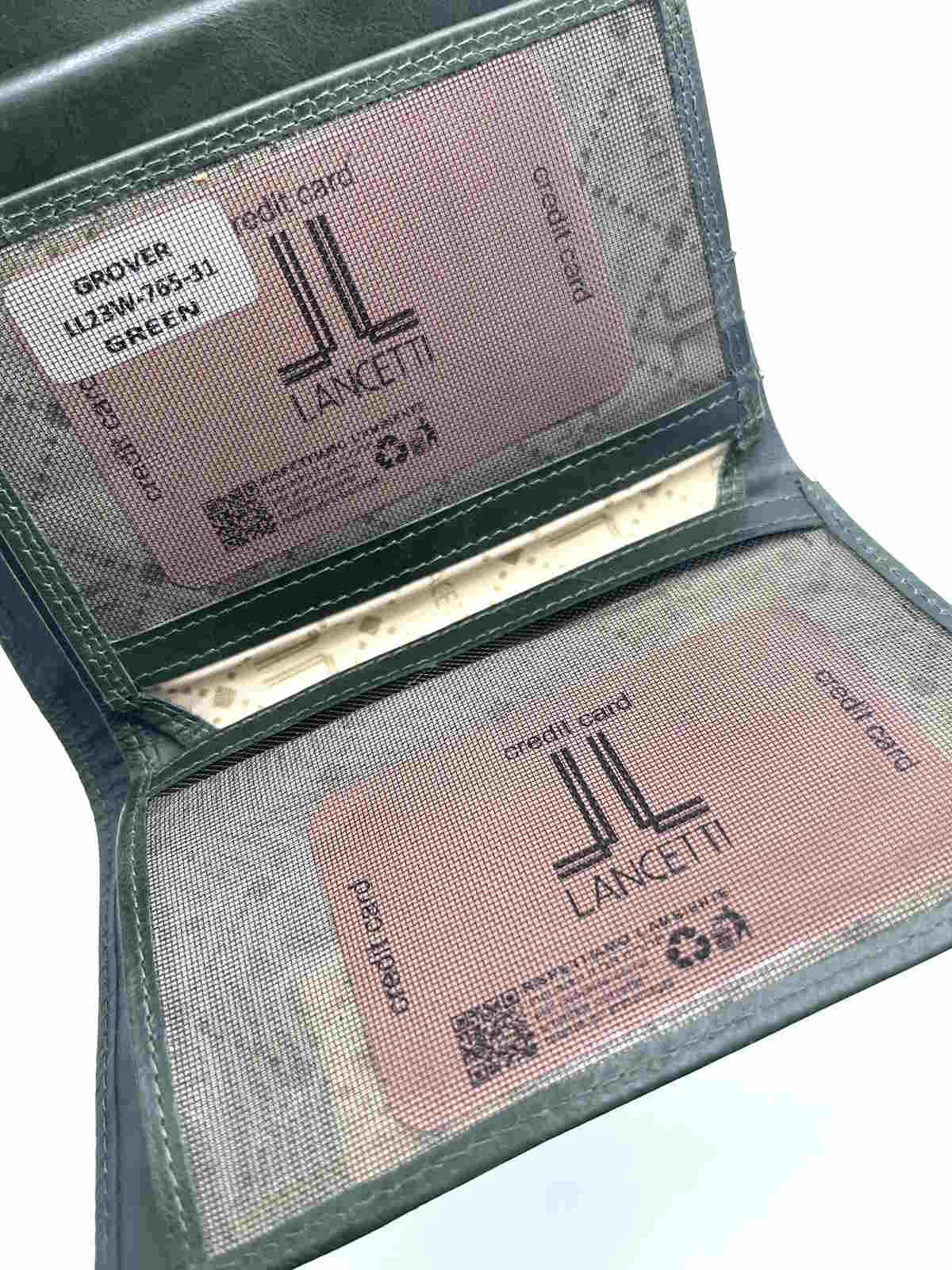 Genuine leather wallet, Brand Lancetti, art. LL23765-31