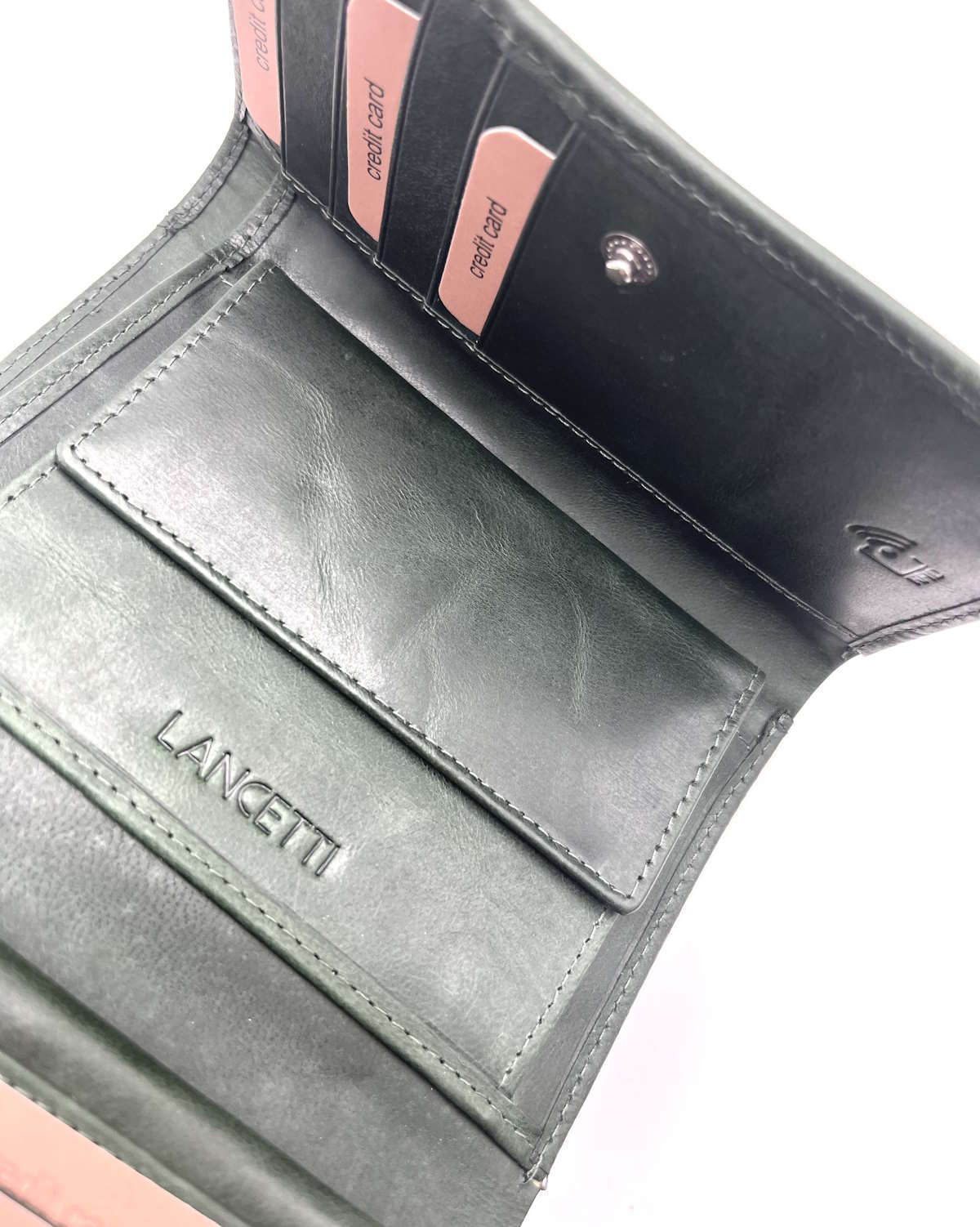 Genuine leather wallet, Brand Lancetti, art. LL23765-31