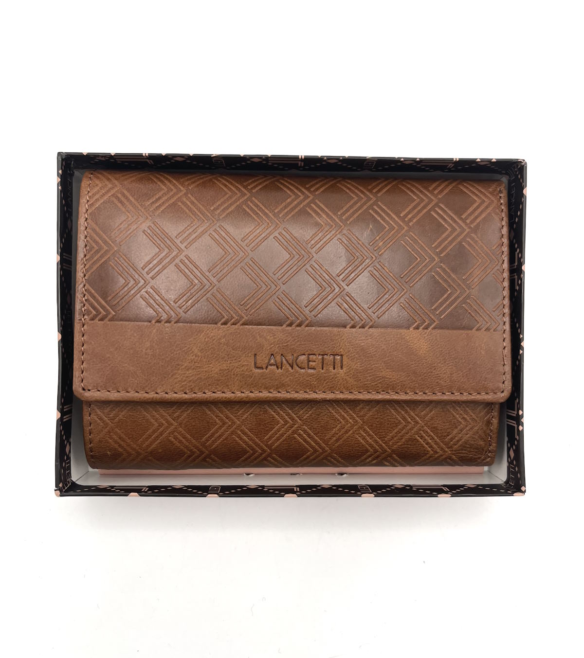 Genuine leather wallet, Brand Lancetti, art. LL23765-31