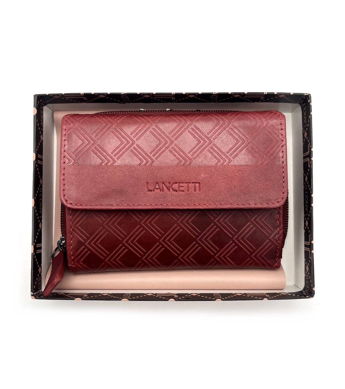 Genuine leather wallet, Brand Lancetti, art. LL23765-32