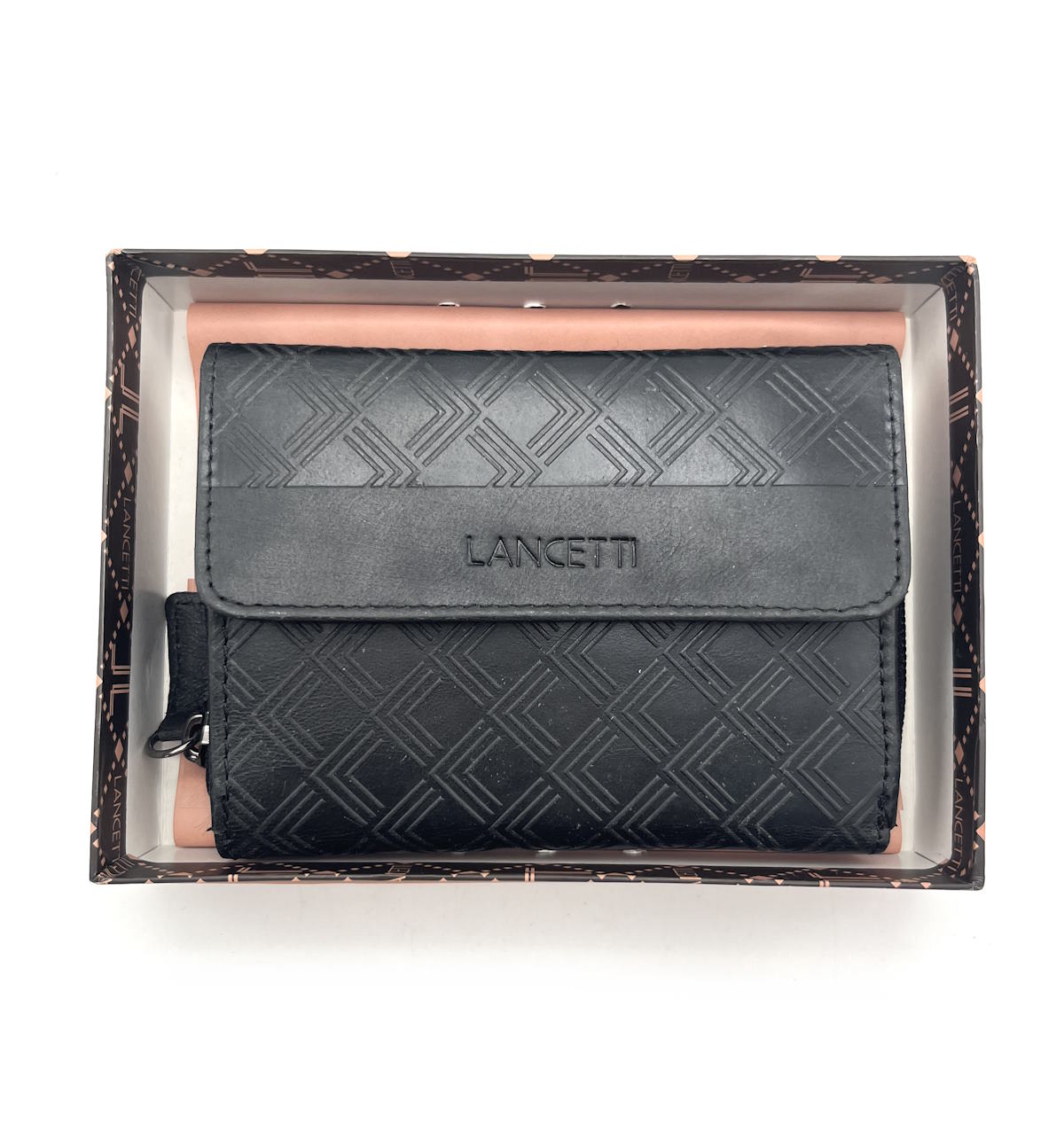 Genuine leather wallet, Brand Lancetti, art. LL23765-32