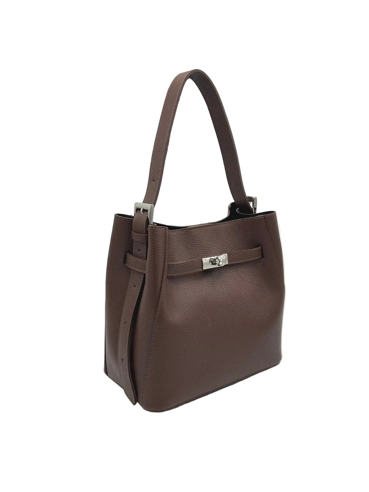 Women's Genuine Leather Shoulder Bag, Made in Italy, art. 112722