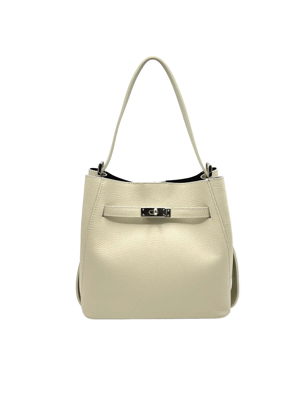 Women's Genuine Leather Shoulder Bag, Made in Italy, art. 112722