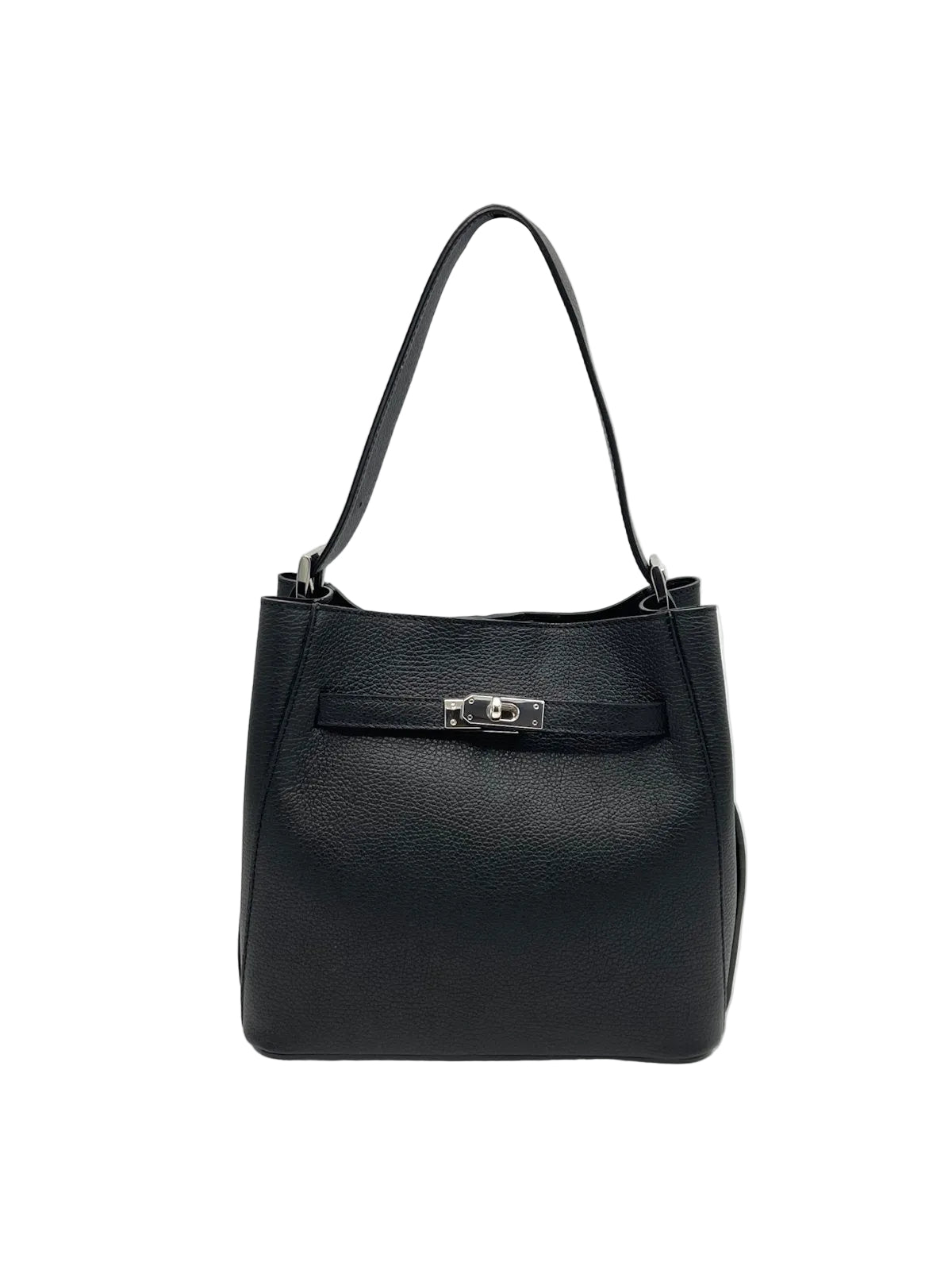 Women's Genuine Leather Shoulder Bag, Made in Italy, art. 112722