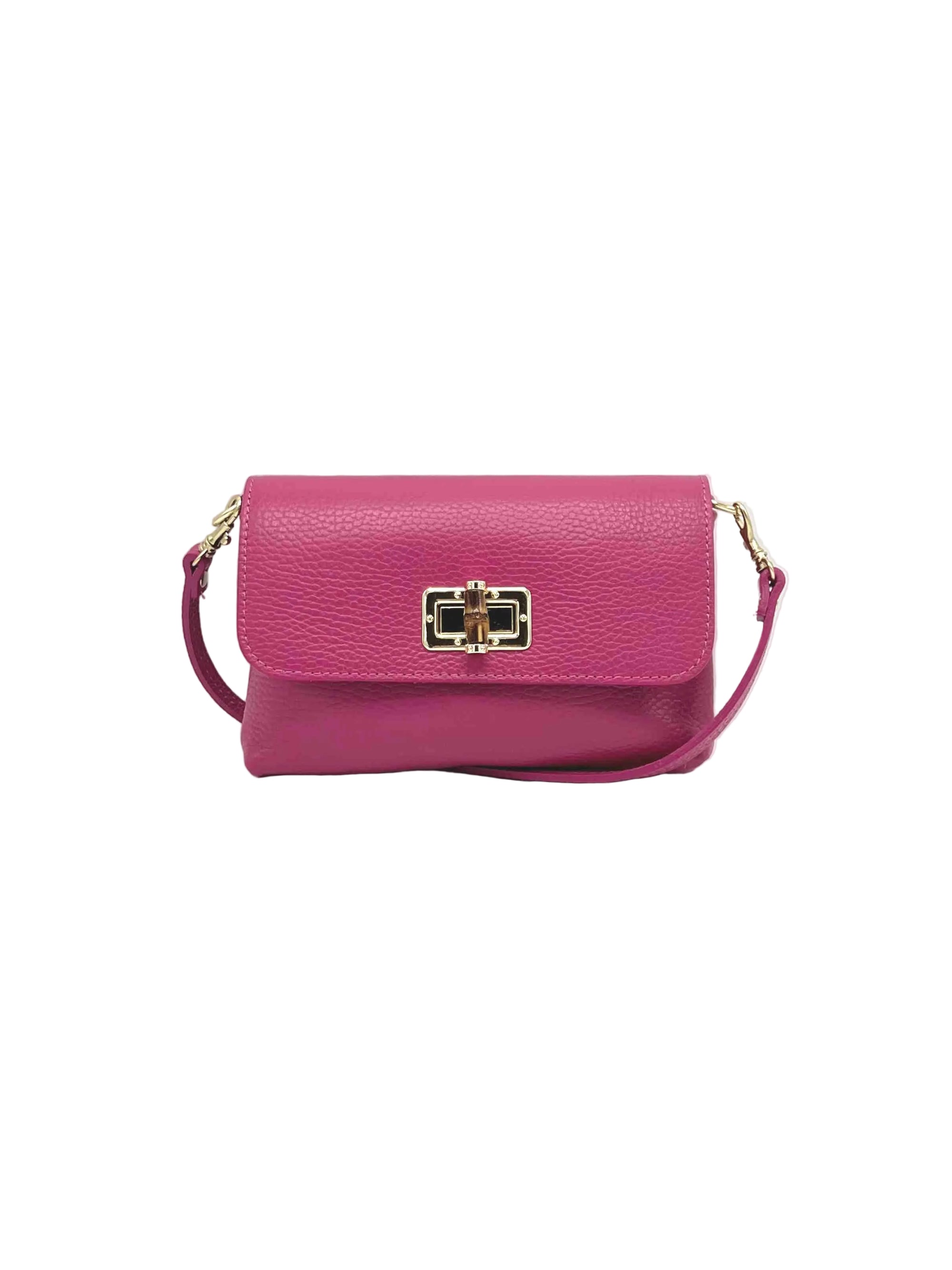 Summer Collection, Women's Genuine Leather Mini Flap Shoulder Bag, Made in Italy, art. 112720