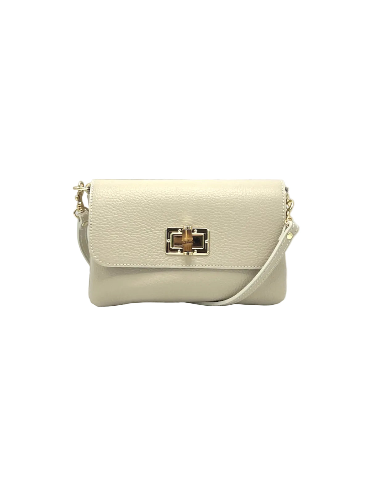 Summer Collection, Women's Genuine Leather Mini Flap Shoulder Bag, Made in Italy, art. 112720