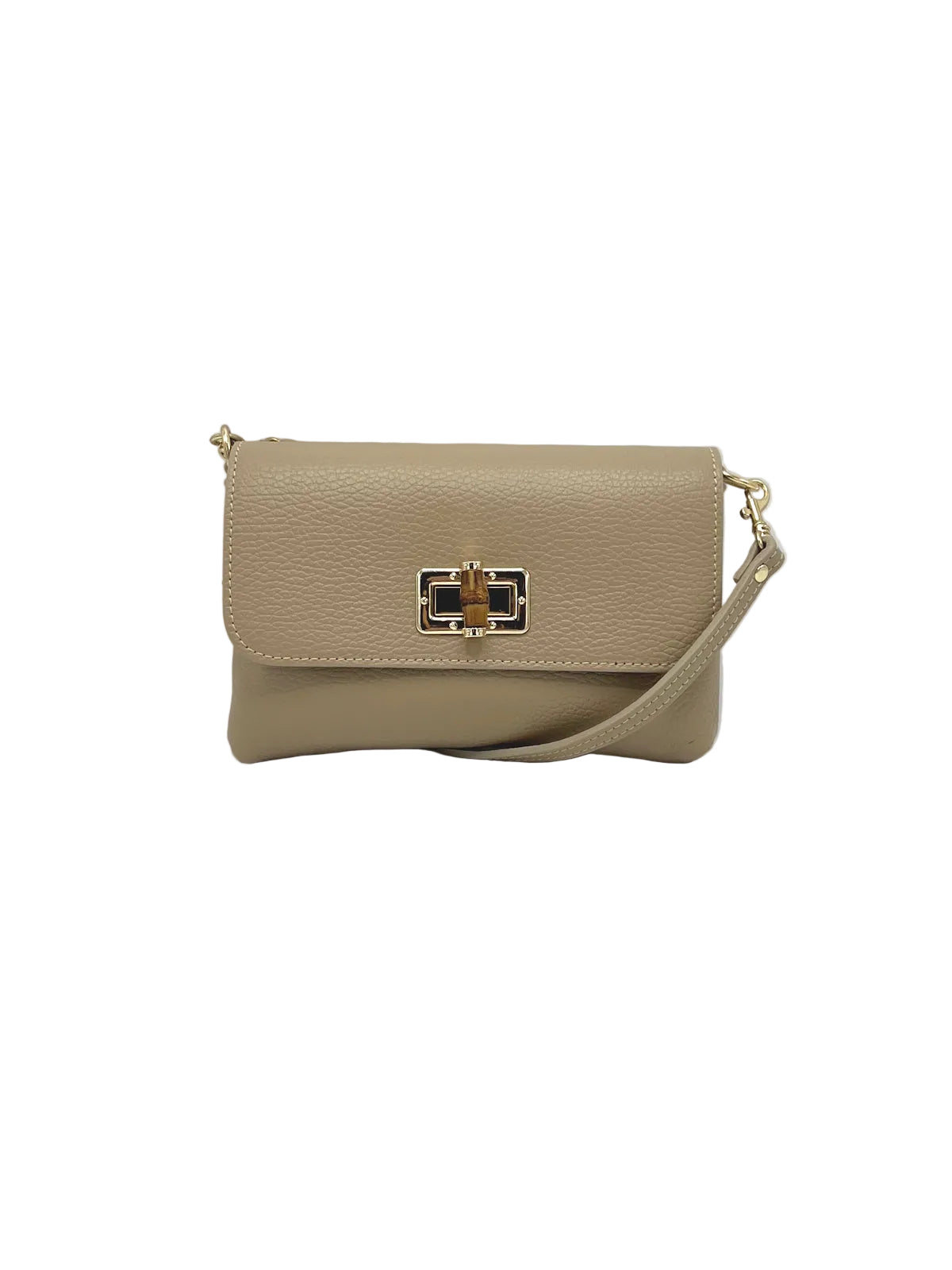 Summer Collection, Women's Genuine Leather Mini Flap Shoulder Bag, Made in Italy, art. 112720