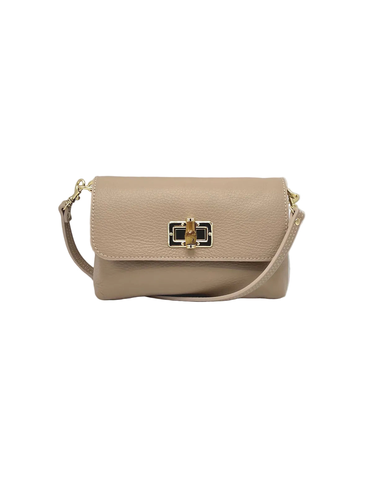 Summer Collection, Women's Genuine Leather Mini Flap Shoulder Bag, Made in Italy, art. 112720