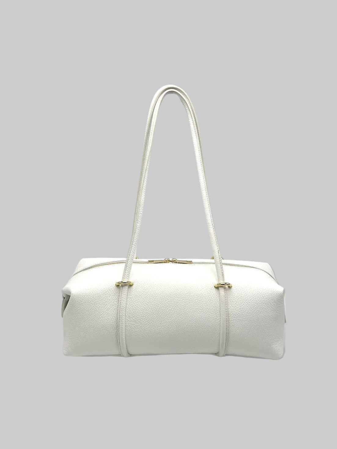 Women's Genuine Leather Boston Shoulder Bag, Made in Italy, art. 112699