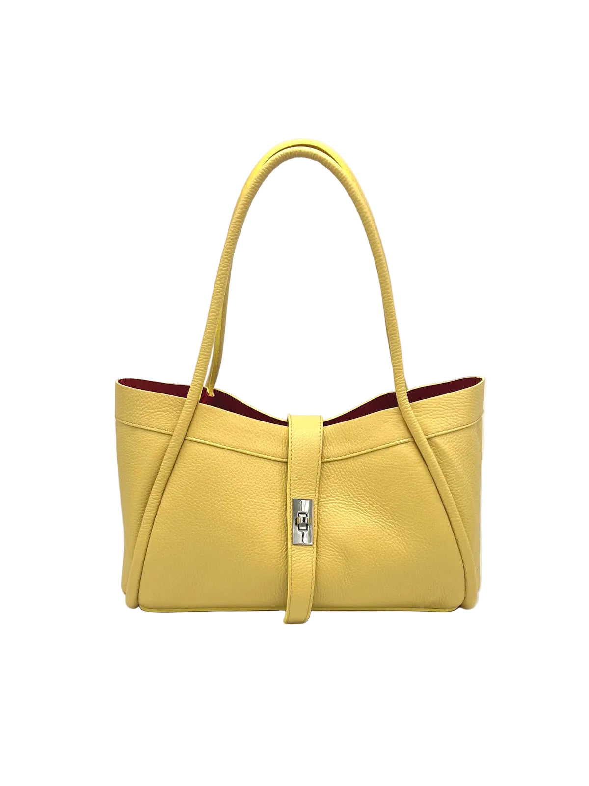 Women's Genuine Leather Handbag with Crossbody Strap, Made in Italy, art. 112724