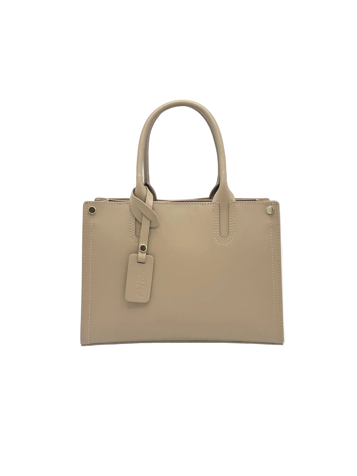 Women's Genuine Leather Handbag with Crossbody Strap, Made in Italy, art. 112577New