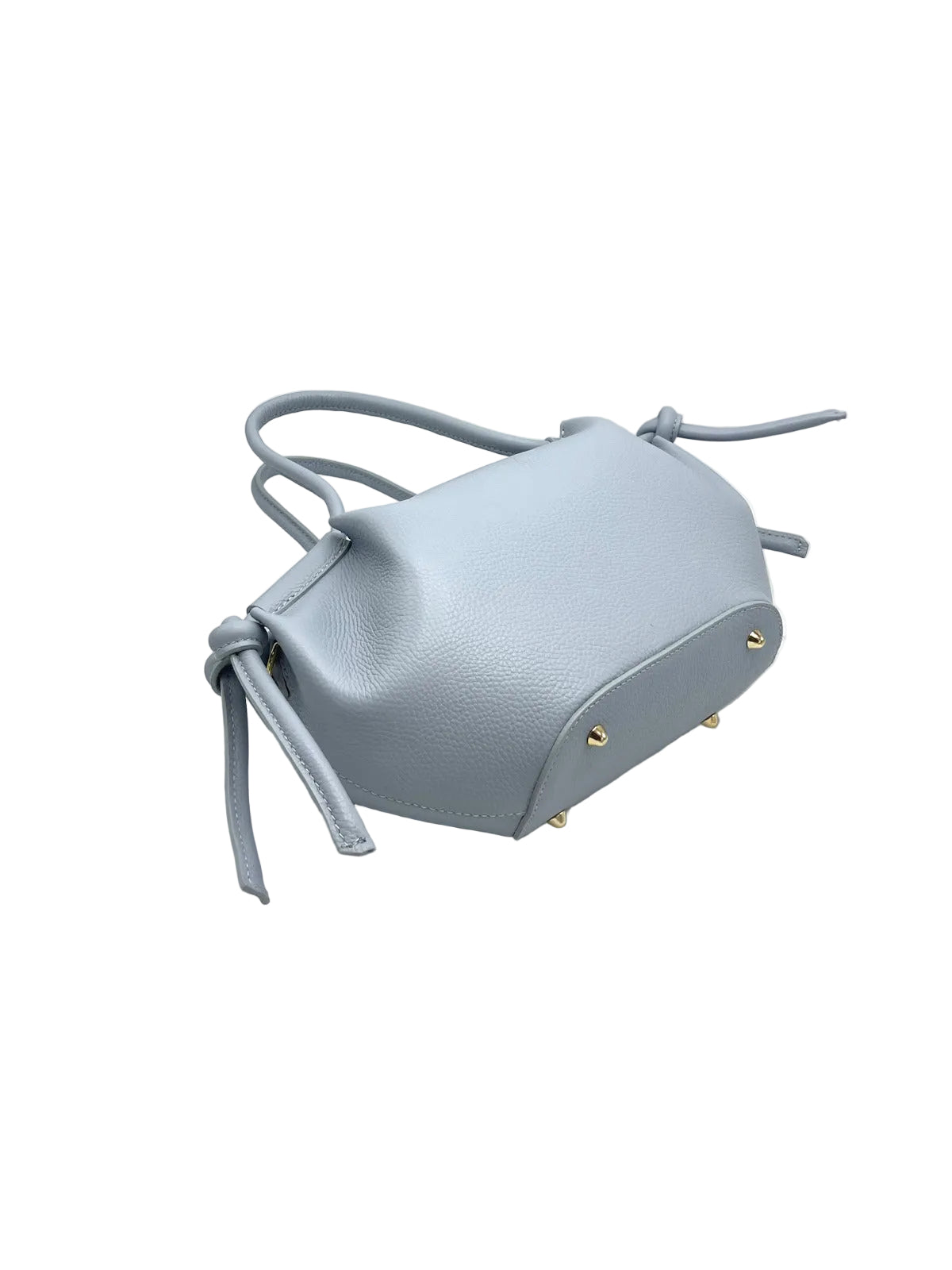 Women's Genuine Leather Top Handle Bag with Crossbody Strap, Made in Italy, art. 112727