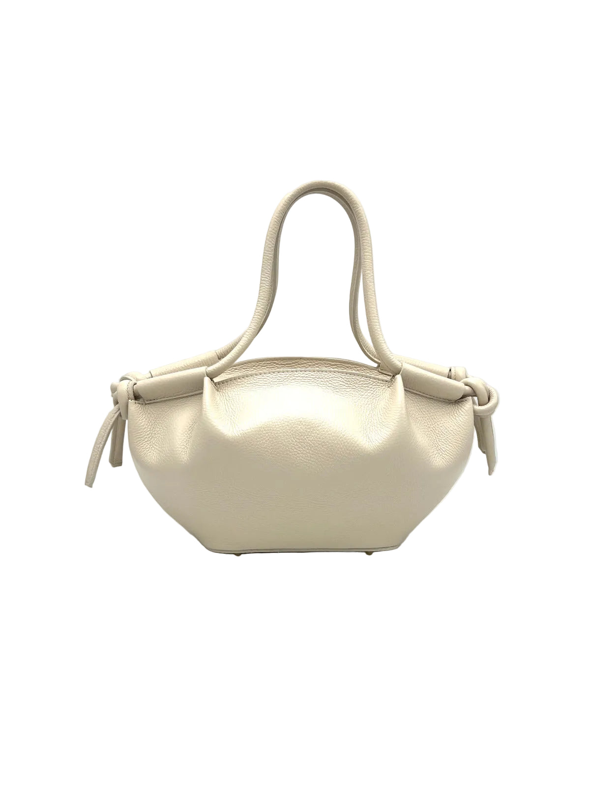 Women's Genuine Leather Top Handle Bag with Crossbody Strap, Made in Italy, art. 112727