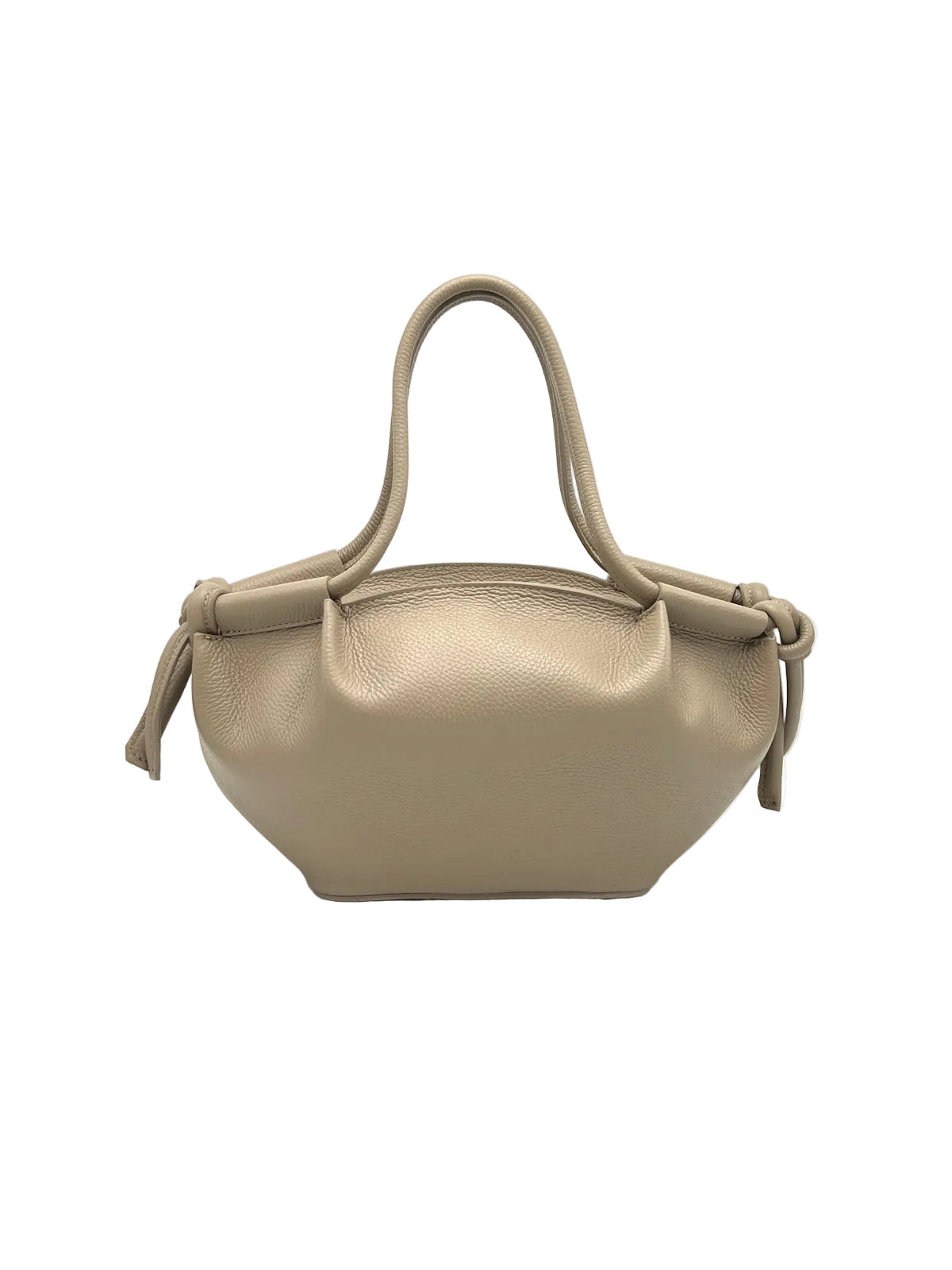 Women's Genuine Leather Top Handle Bag with Crossbody Strap, Made in Italy, art. 112727