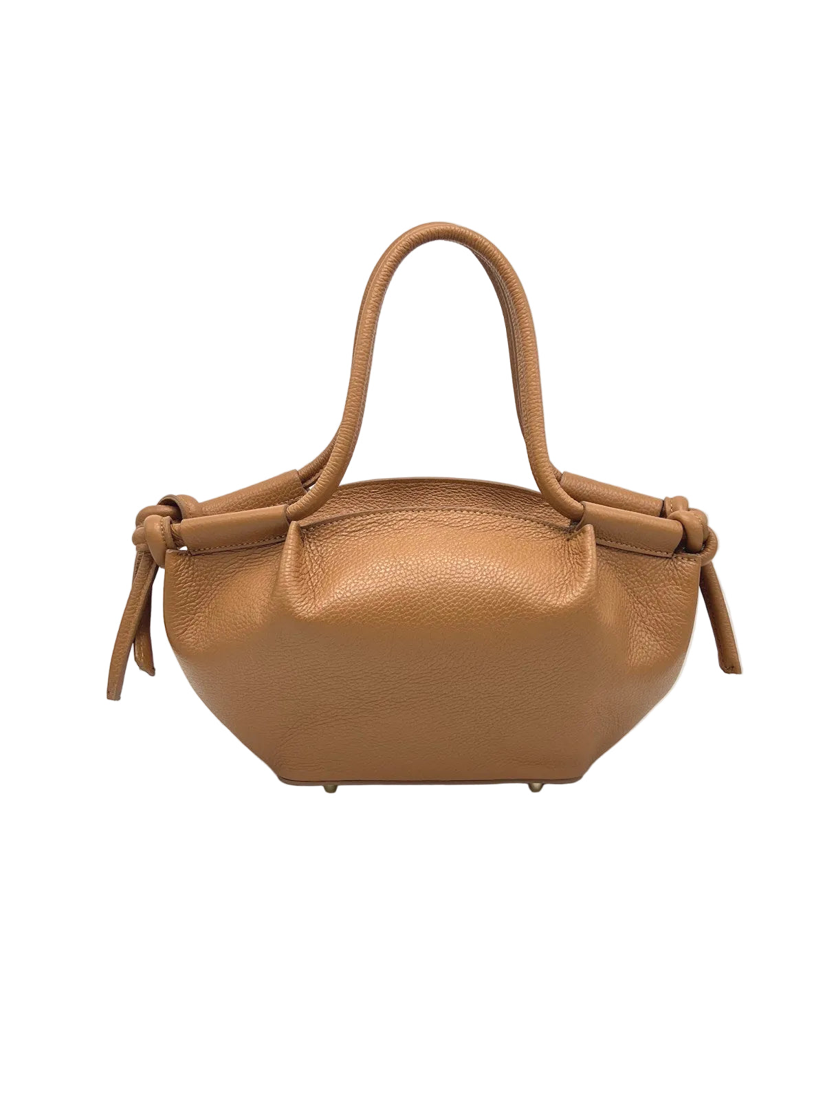 Women's Genuine Leather Top Handle Bag with Crossbody Strap, Made in Italy, art. 112727