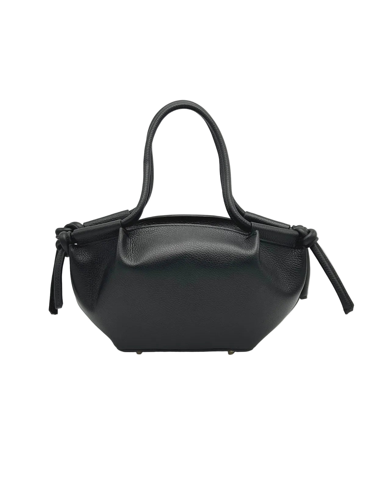 Women's Genuine Leather Top Handle Bag with Crossbody Strap, Made in Italy, art. 112727