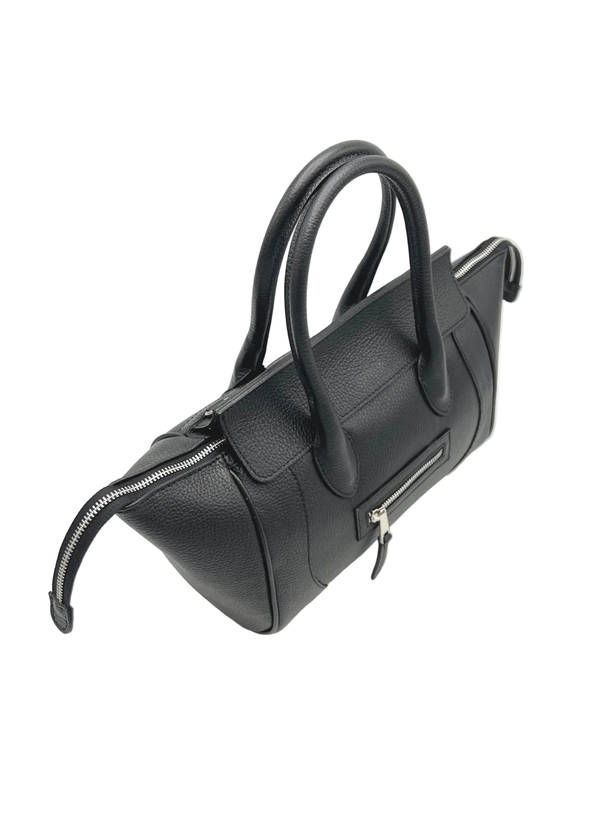 Women's Genuine Leather Handbag with Crossbody Strap, Made in Italy, art. 112723