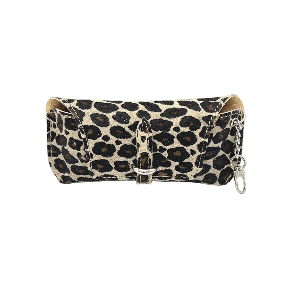Detachable Genuine Leather Sunglasses Case, art. 112681