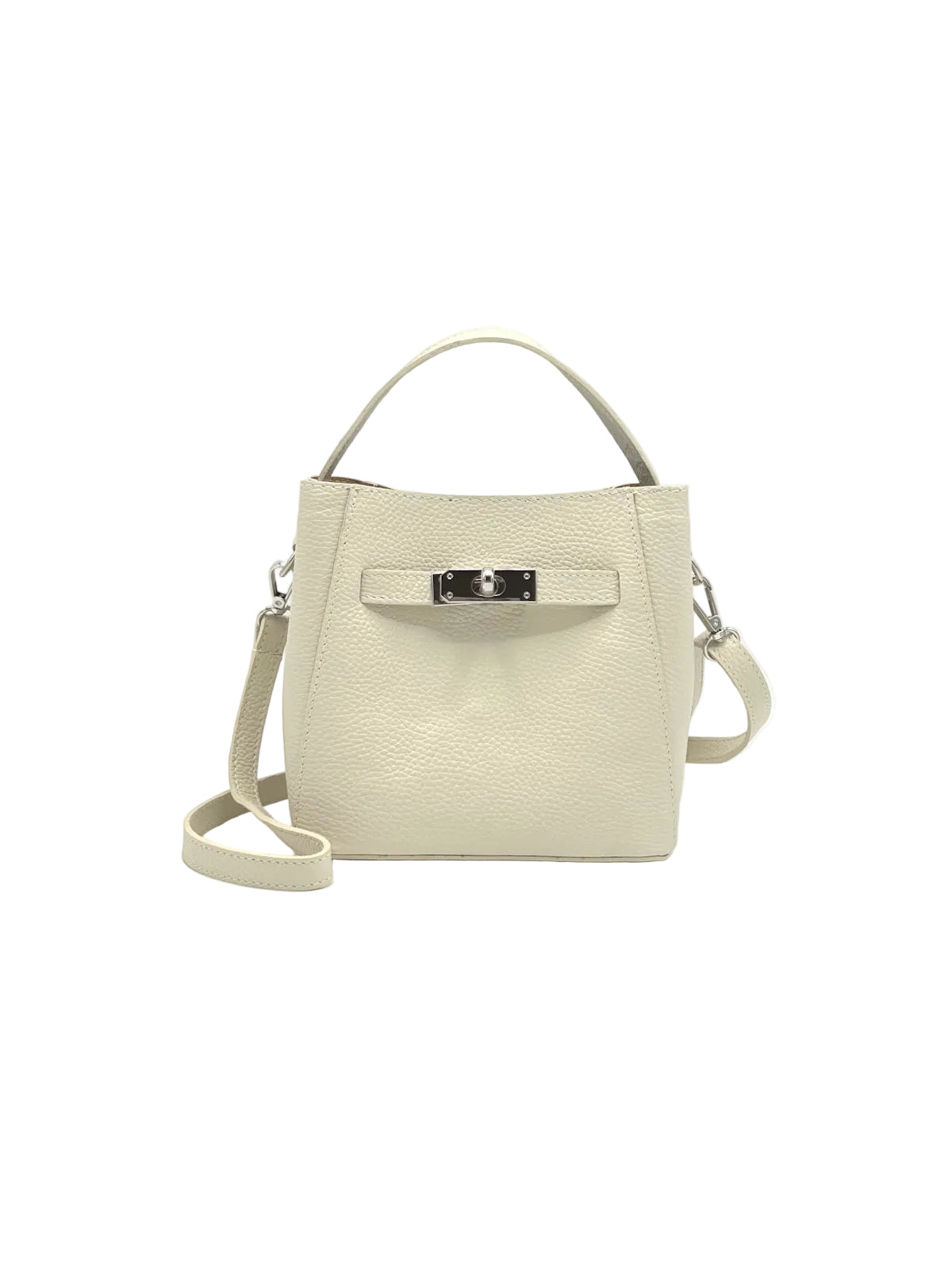 Women's Genuine Leather Mini Shoulder Bag, Made in Italy, art. 112726