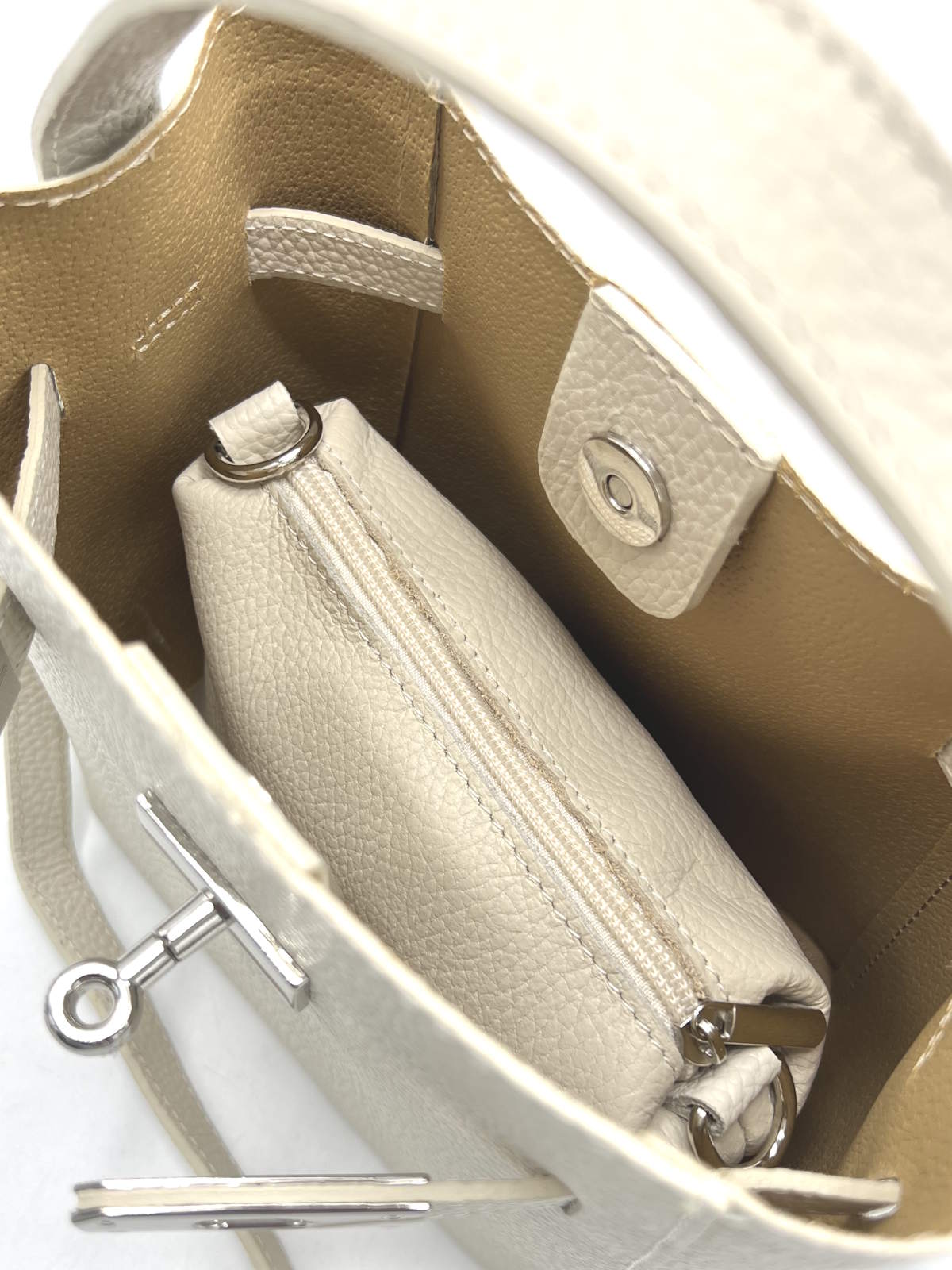 Women's Genuine Leather Mini Shoulder Bag, Made in Italy, art. 112726