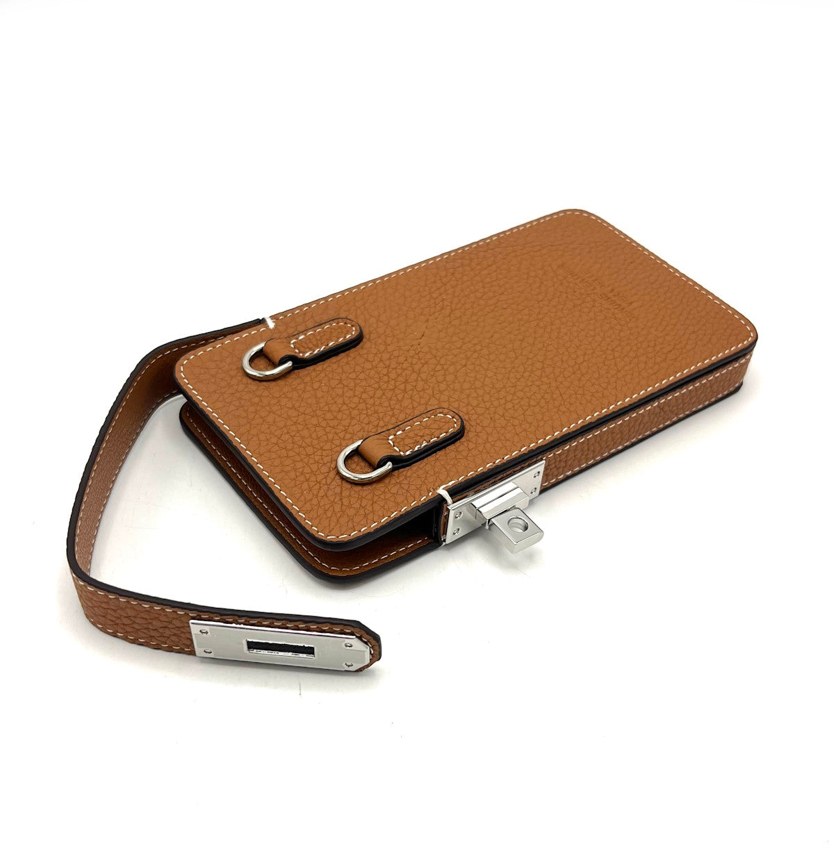 Porta cellulare in vera pelle, art. 2509