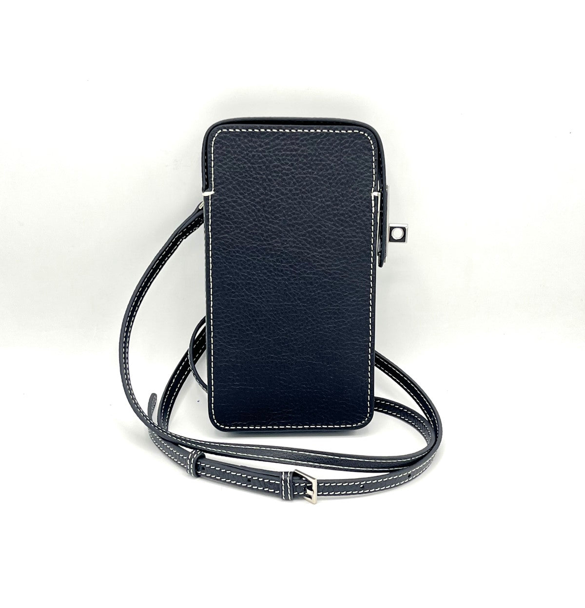 Porta cellulare in vera pelle, art. 2509