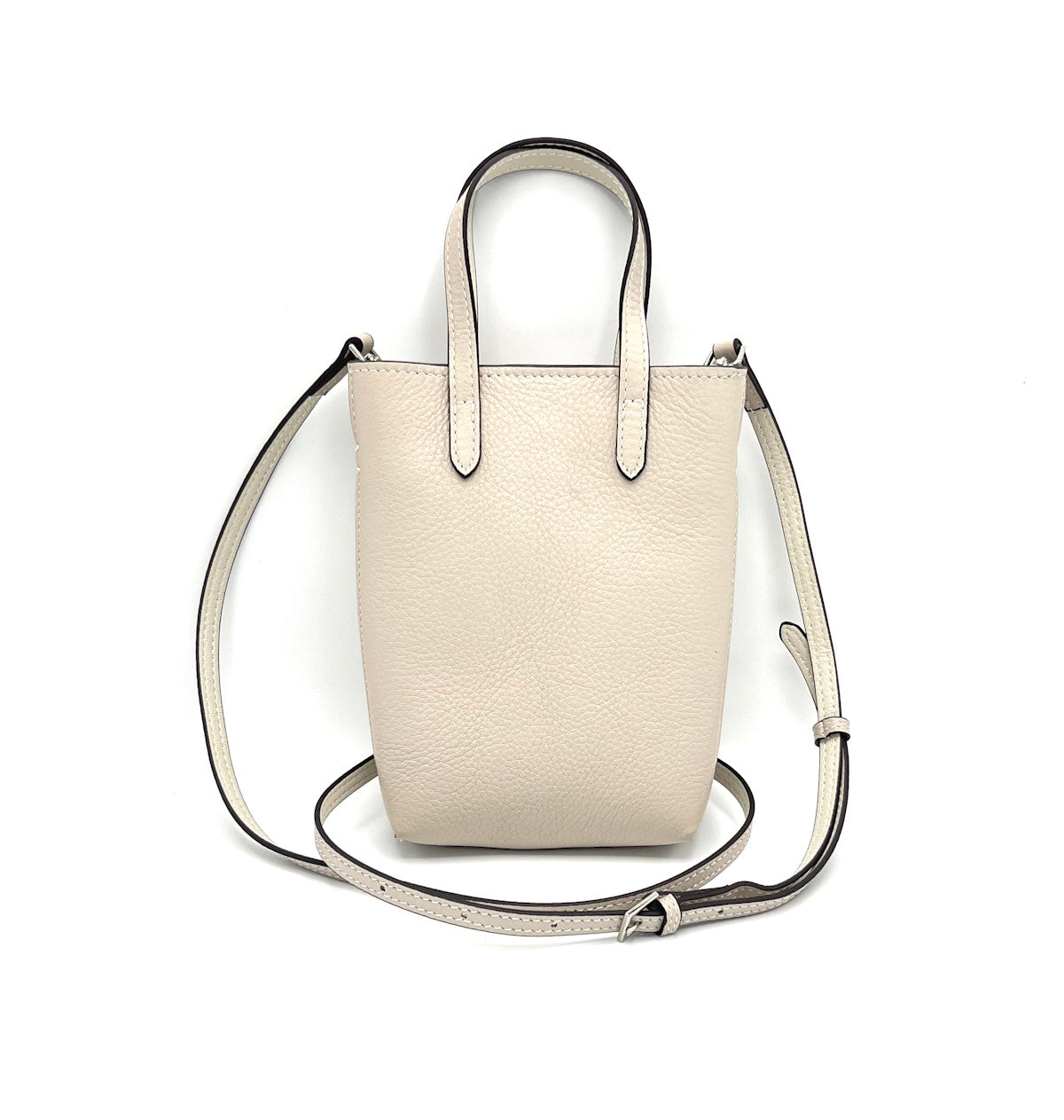 Genuine leather mini shoulder bag, art. 2511