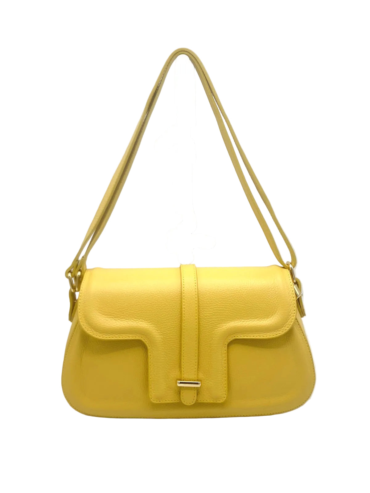 Women's Genuine Leather Shoulder Bag, Made in Italy, art. 112729