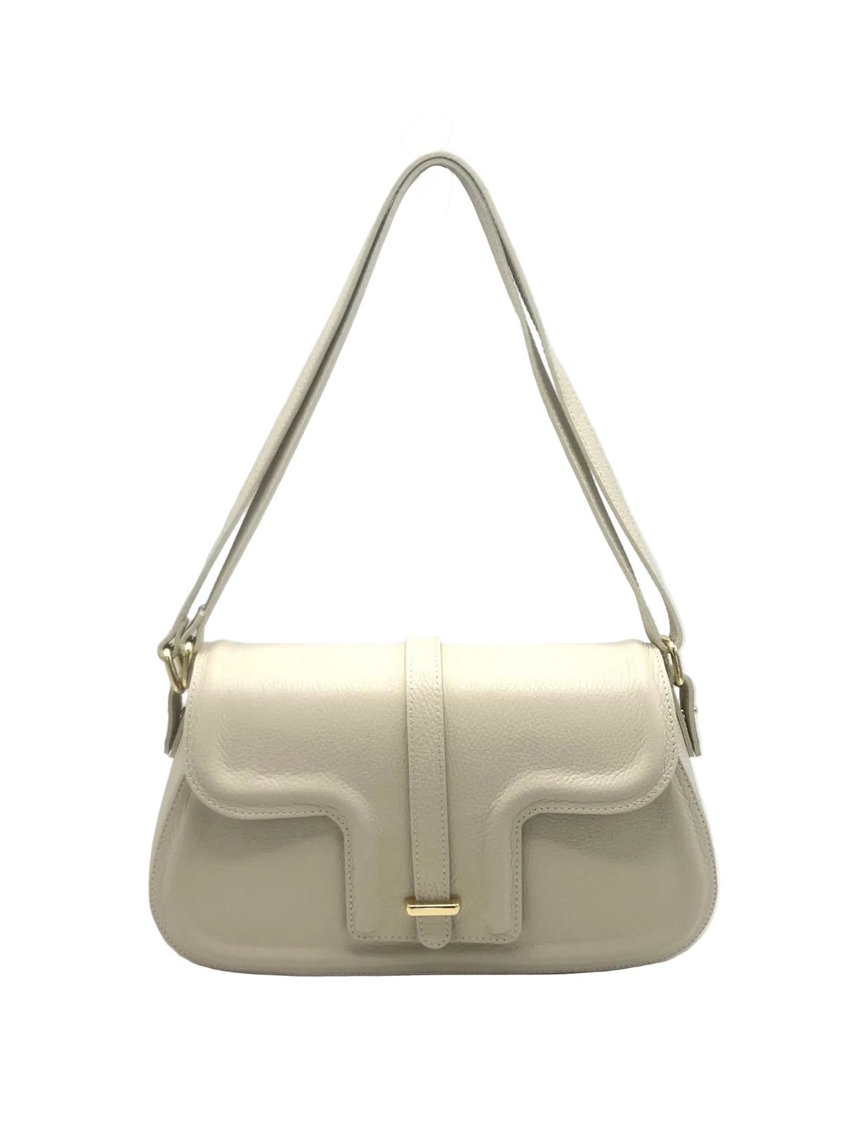 Women's Genuine Leather Shoulder Bag, Made in Italy, art. 112729