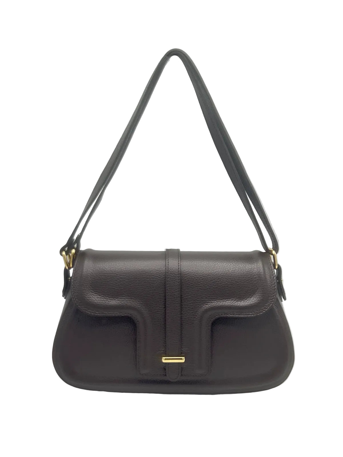 Women's Genuine Leather Shoulder Bag, Made in Italy, art. 112729