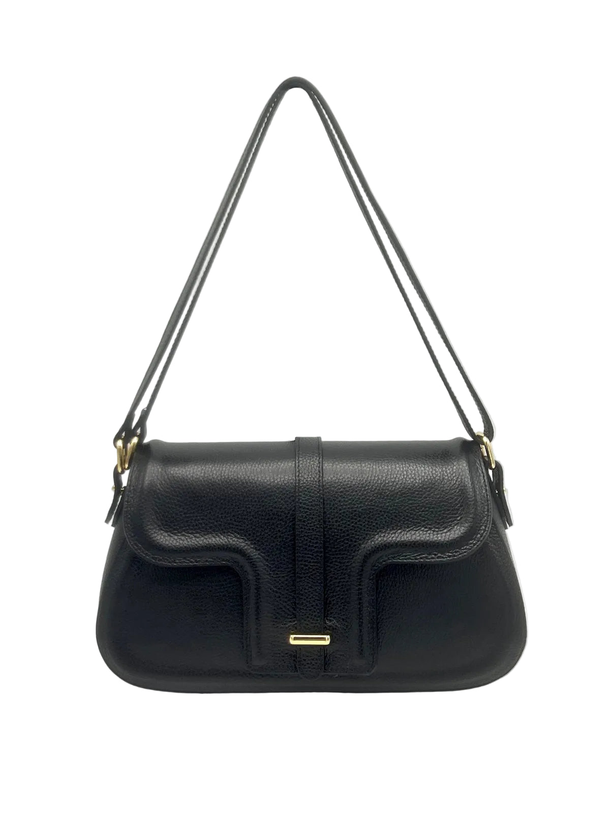 Women's Genuine Leather Shoulder Bag, Made in Italy, art. 112729