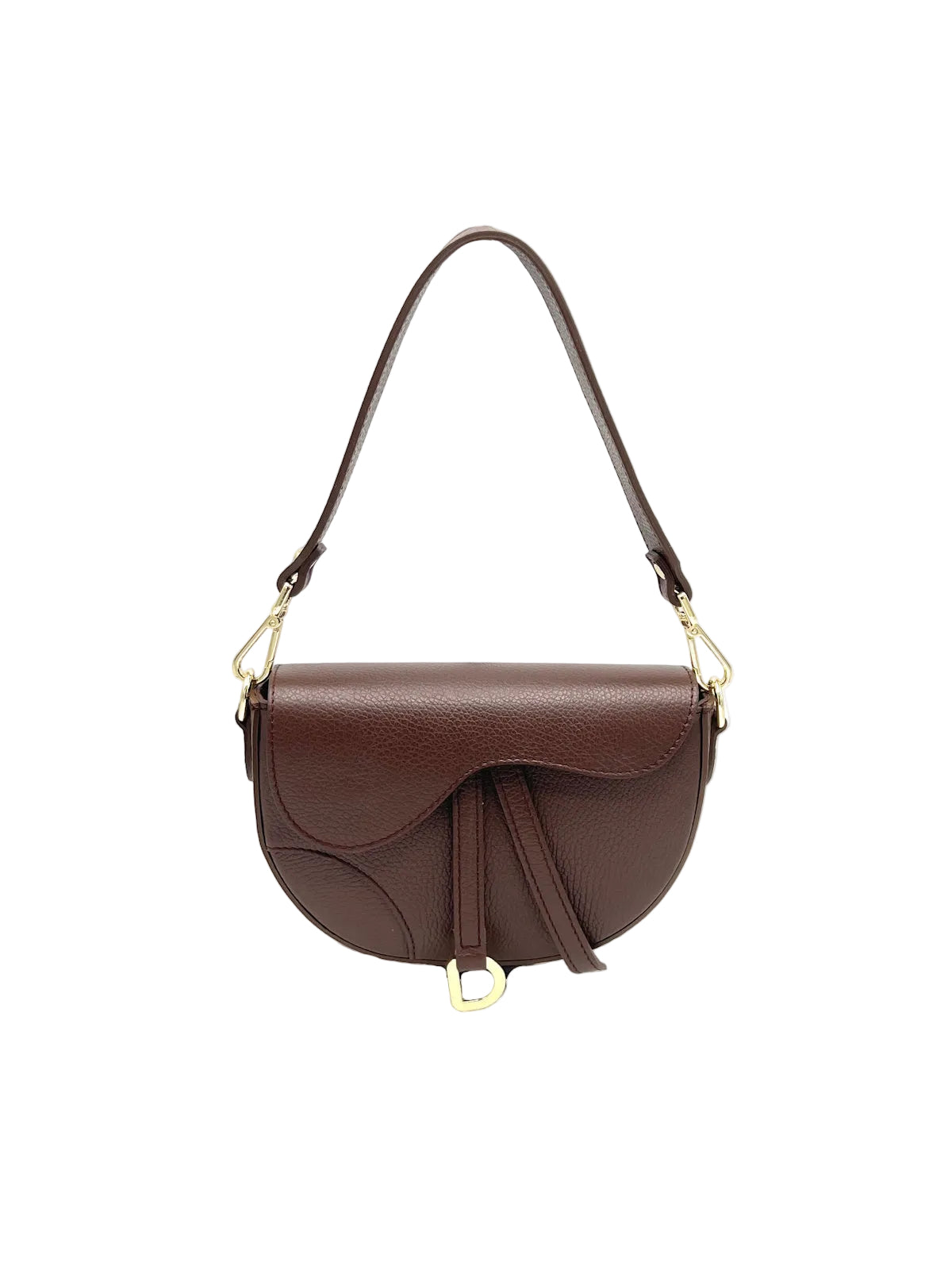 Women's Genuine Leather Shoulder Bag, Made in Italy, art. 112736