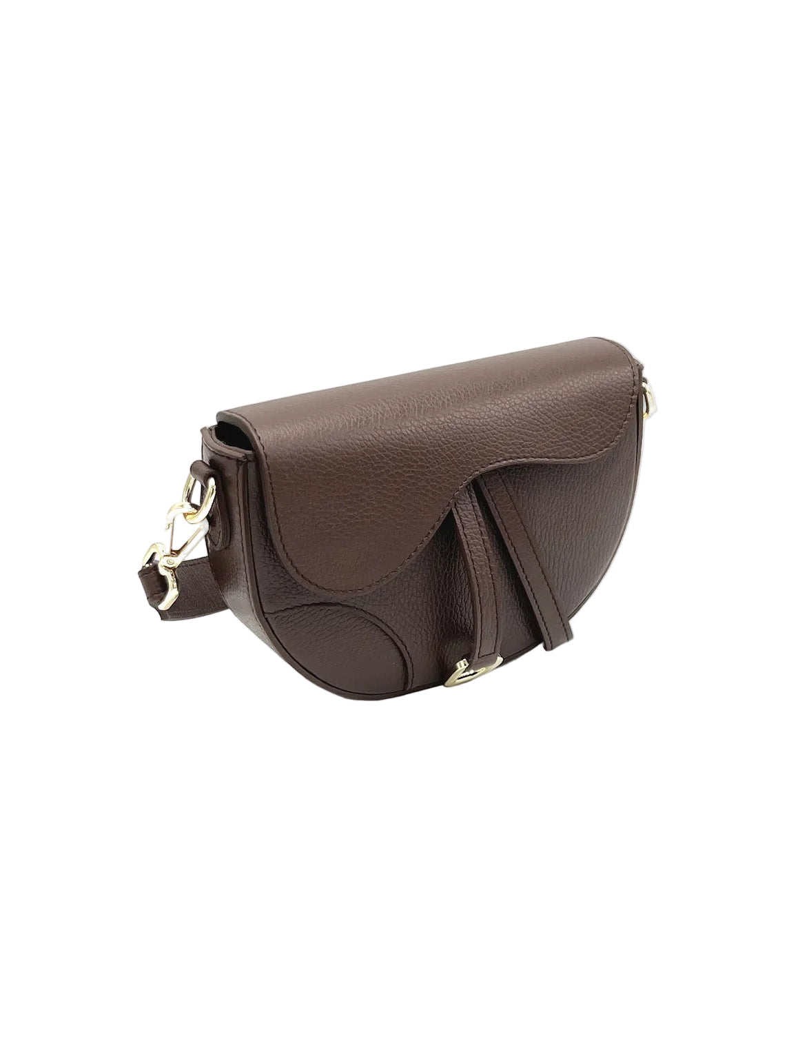Women's Genuine Leather Shoulder Bag, Made in Italy, art. 112736