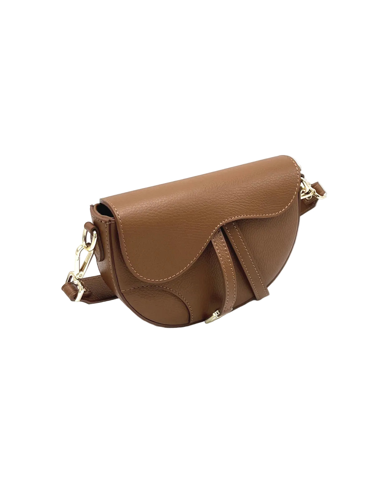 Women's Genuine Leather Shoulder Bag, Made in Italy, art. 112736