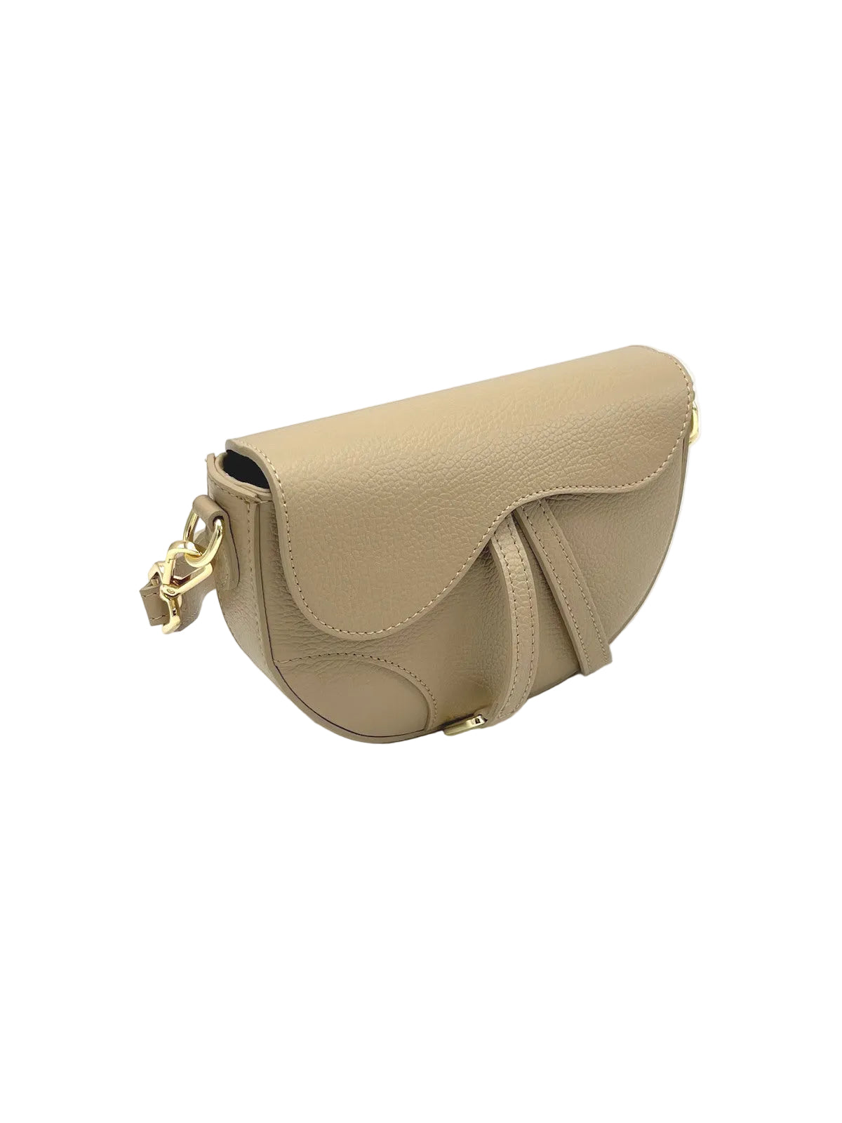 Women's Genuine Leather Shoulder Bag, Made in Italy, art. 112736