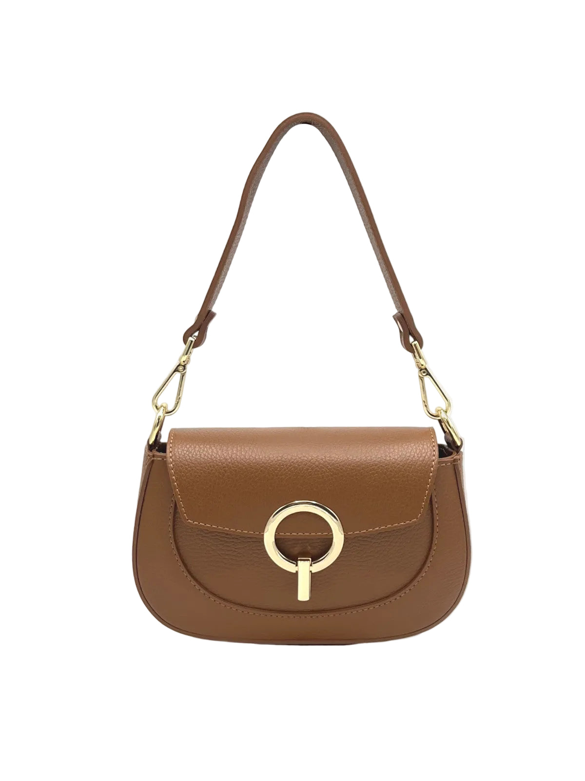 Women's Genuine Leather Shoulder Bag, Made in Italy, art. 112735
